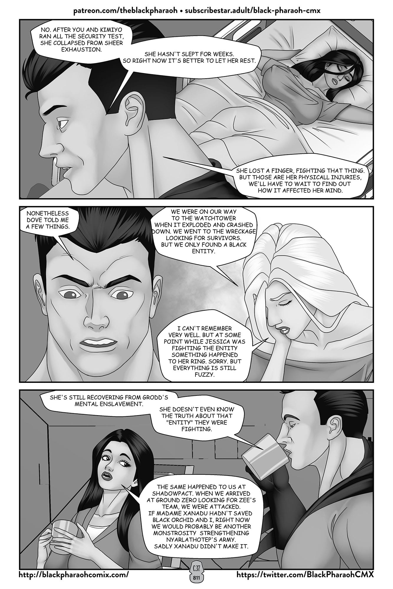 JL Forsaken Souls (Justice League) [The Black Pharaoh] - Chapter 37 — Page 12
