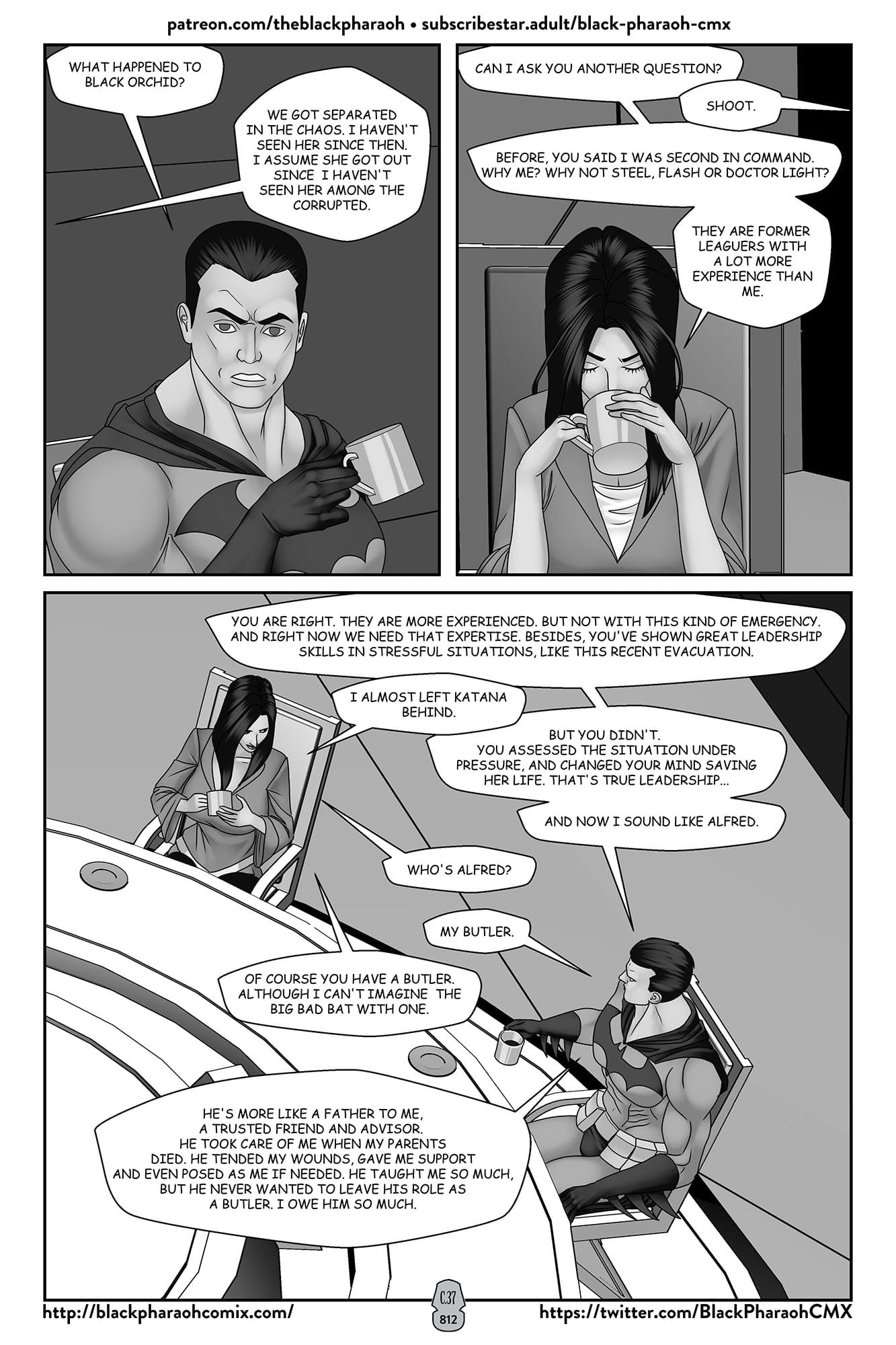 JL Forsaken Souls (Justice League) [The Black Pharaoh] - Chapter 37 — Page 13