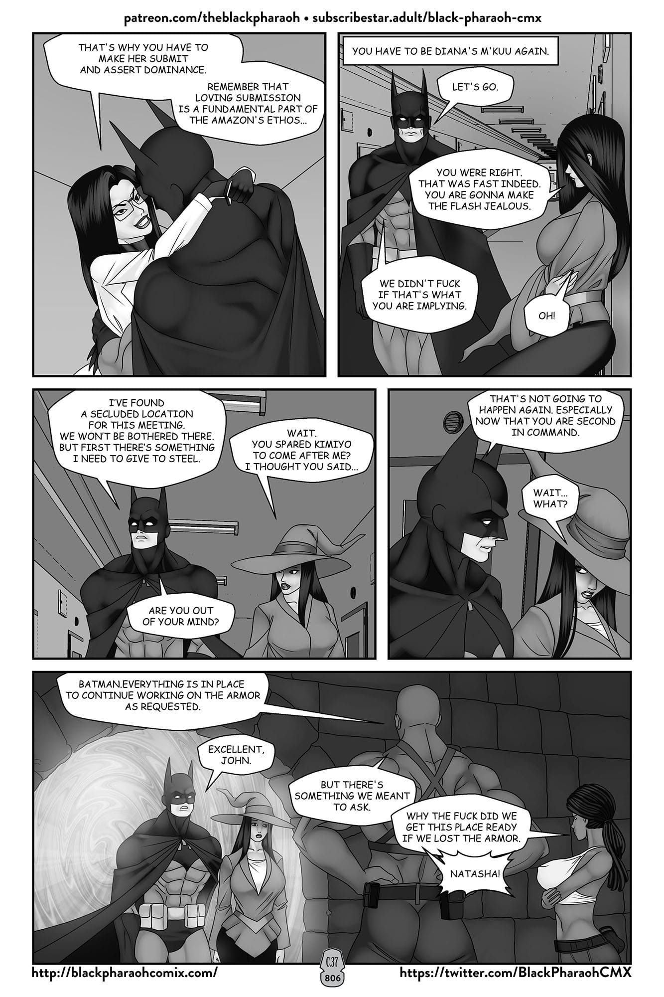 JL Forsaken Souls (Justice League) [The Black Pharaoh] - Chapter 37 — Page 7