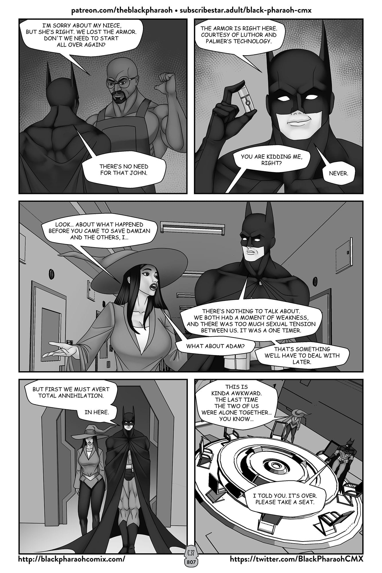 JL Forsaken Souls (Justice League) [The Black Pharaoh] - Chapter 37 — Page 8