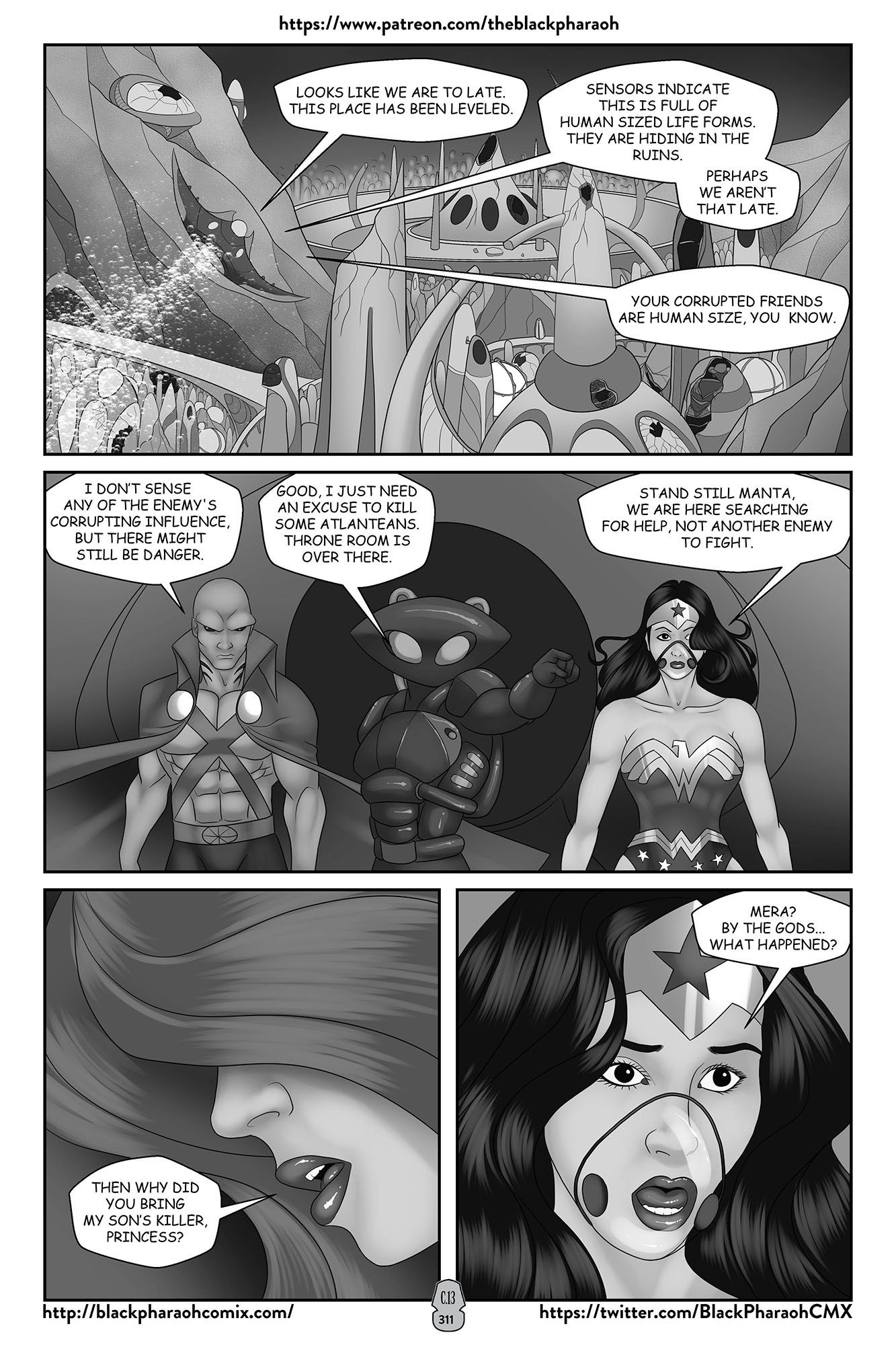JL Forsaken Souls (Justice League) [The Black Pharaoh] - Chapter 13 — Page 4