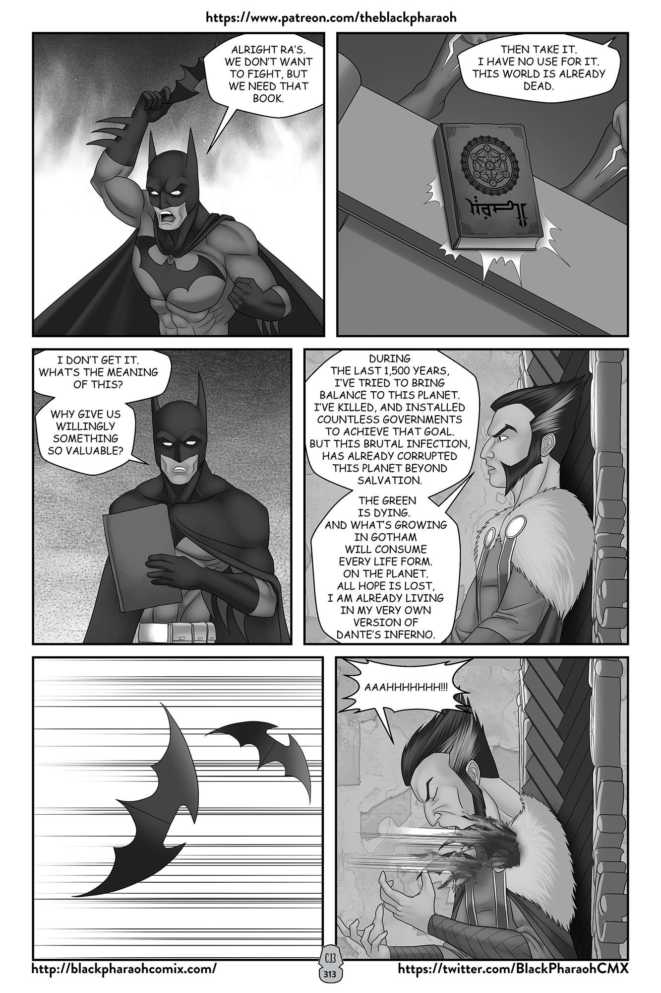 JL Forsaken Souls (Justice League) [The Black Pharaoh] - Chapter 13 — Page 6