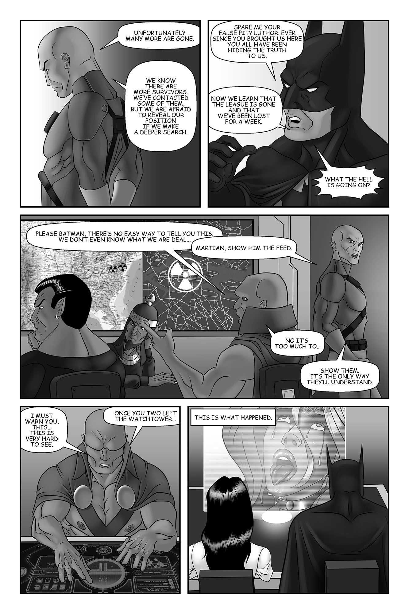 JL Forsaken Souls (Justice League) [The Black Pharaoh] - Chapter 4 — Page 7