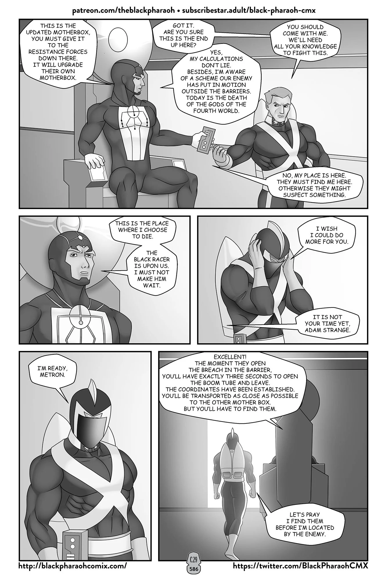 JL Forsaken Souls (Justice League) [The Black Pharaoh] - Chapter 29 — Page 15