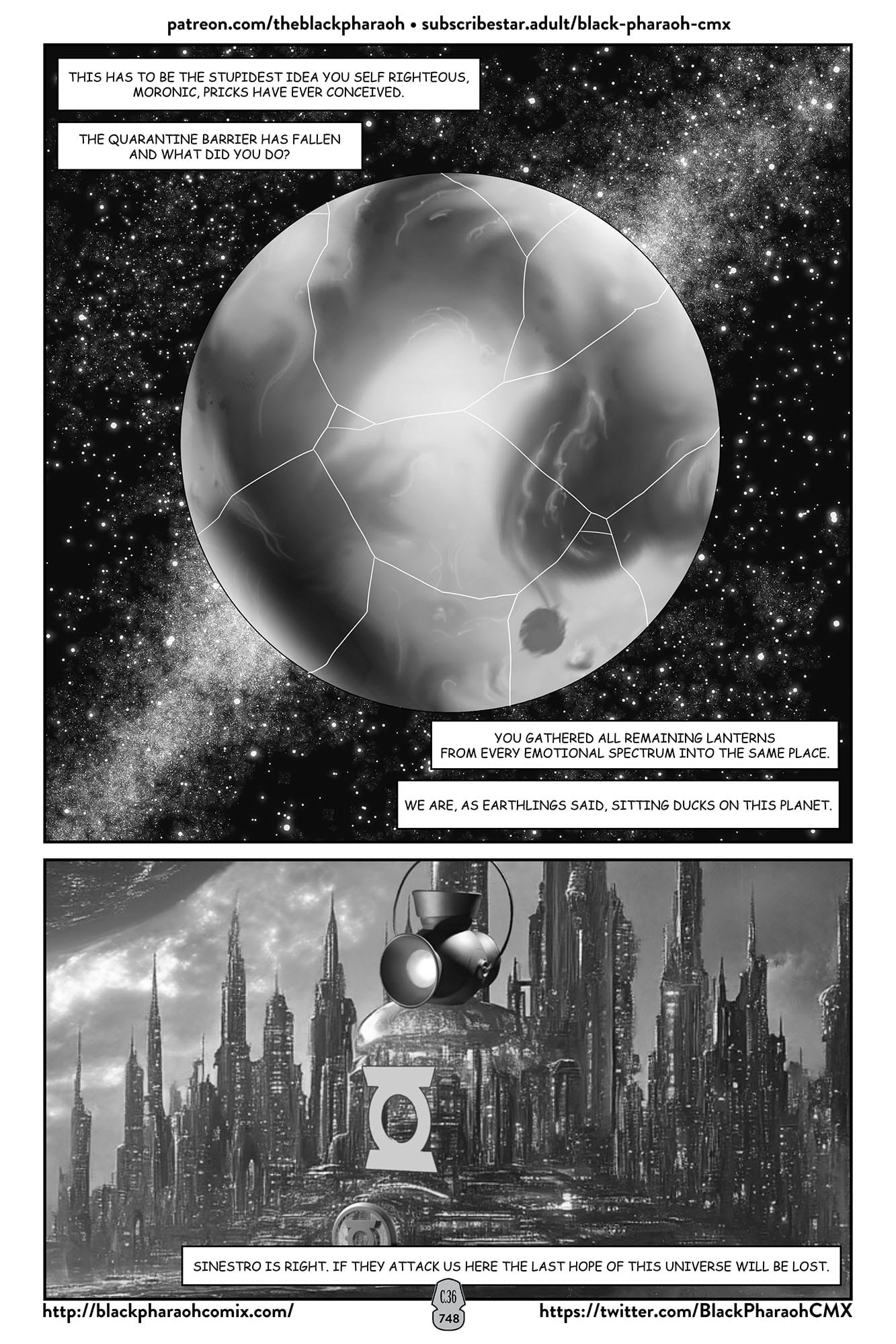 JL Forsaken Souls (Justice League) [The Black Pharaoh] - Chapter 36 — Page 13