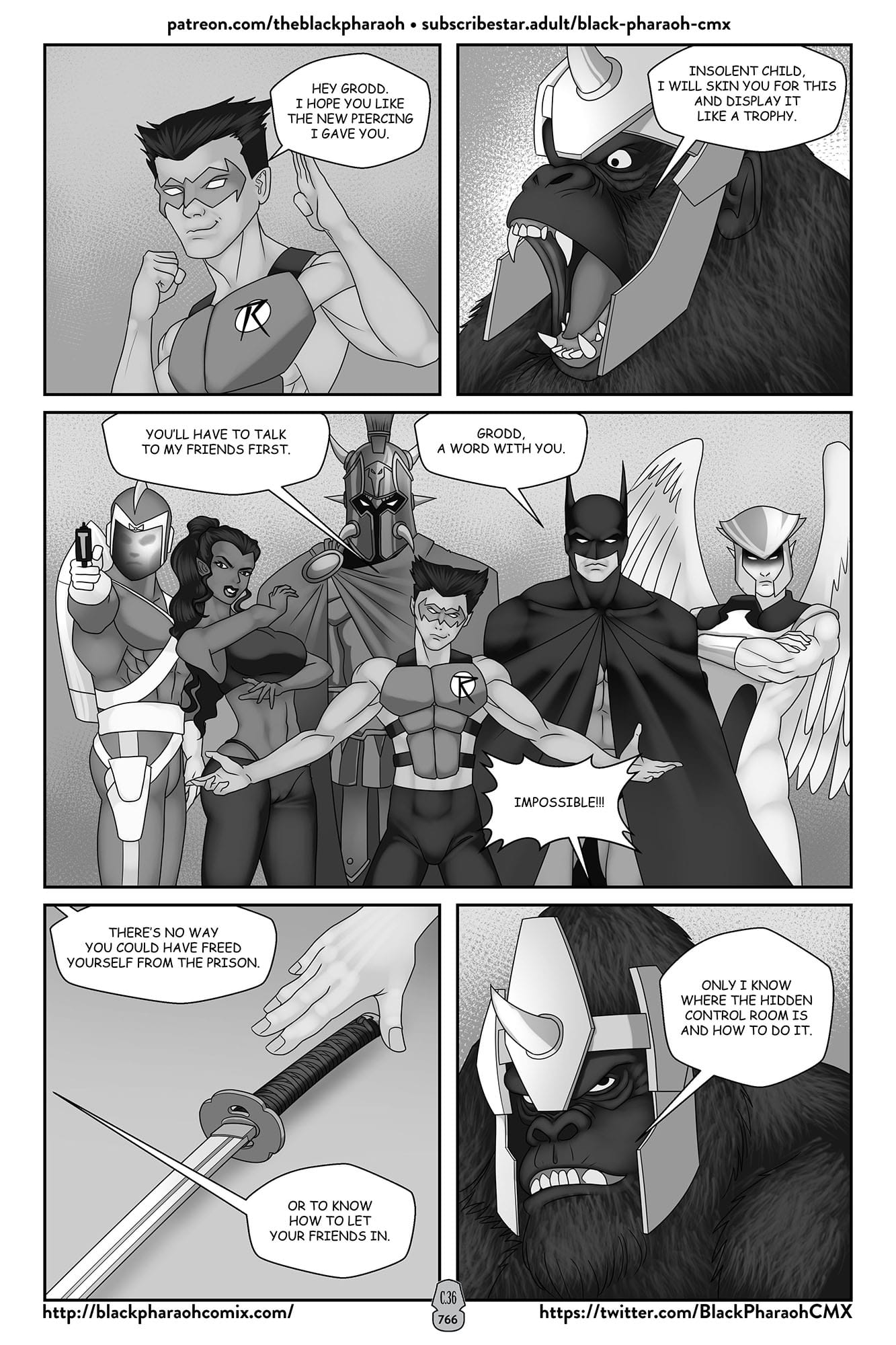 JL Forsaken Souls (Justice League) [The Black Pharaoh] - Chapter 36 — Page 30