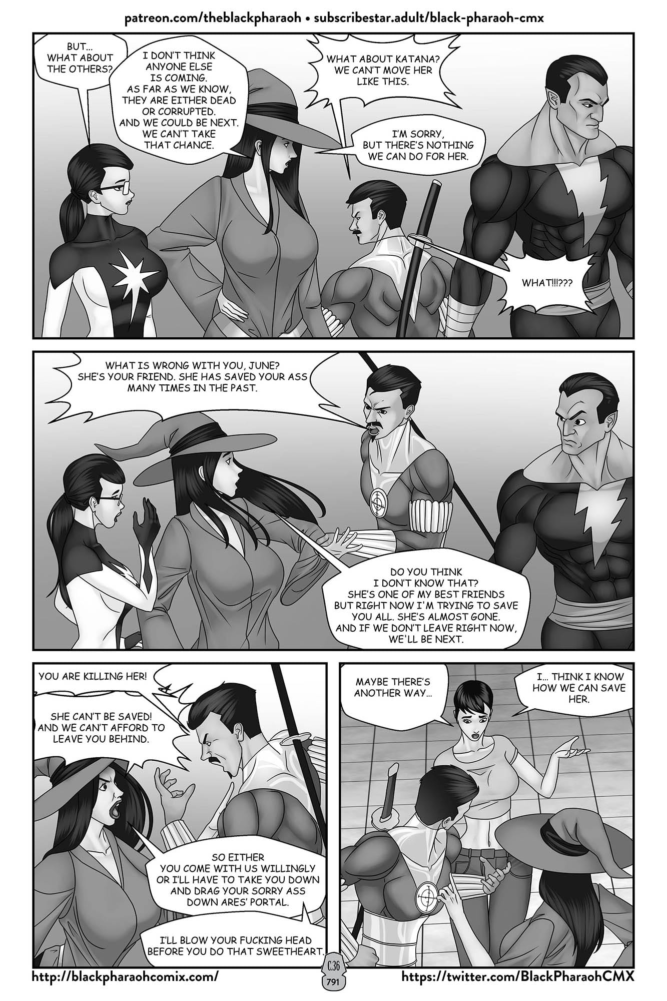 JL Forsaken Souls (Justice League) [The Black Pharaoh] - Chapter 36 — Page 54
