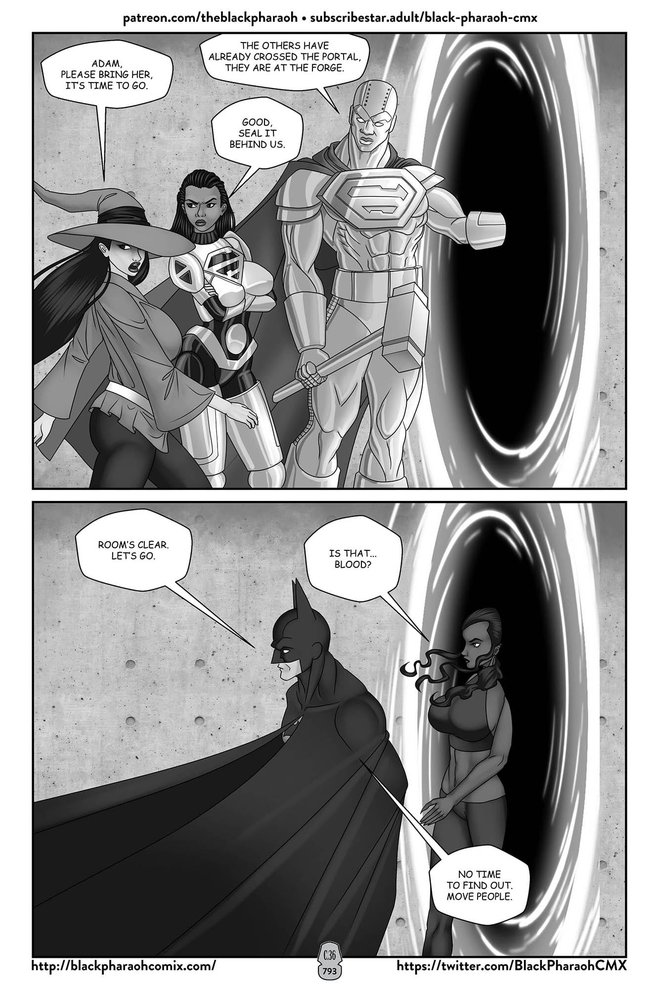JL Forsaken Souls (Justice League) [The Black Pharaoh] - Chapter 36 — Page 56
