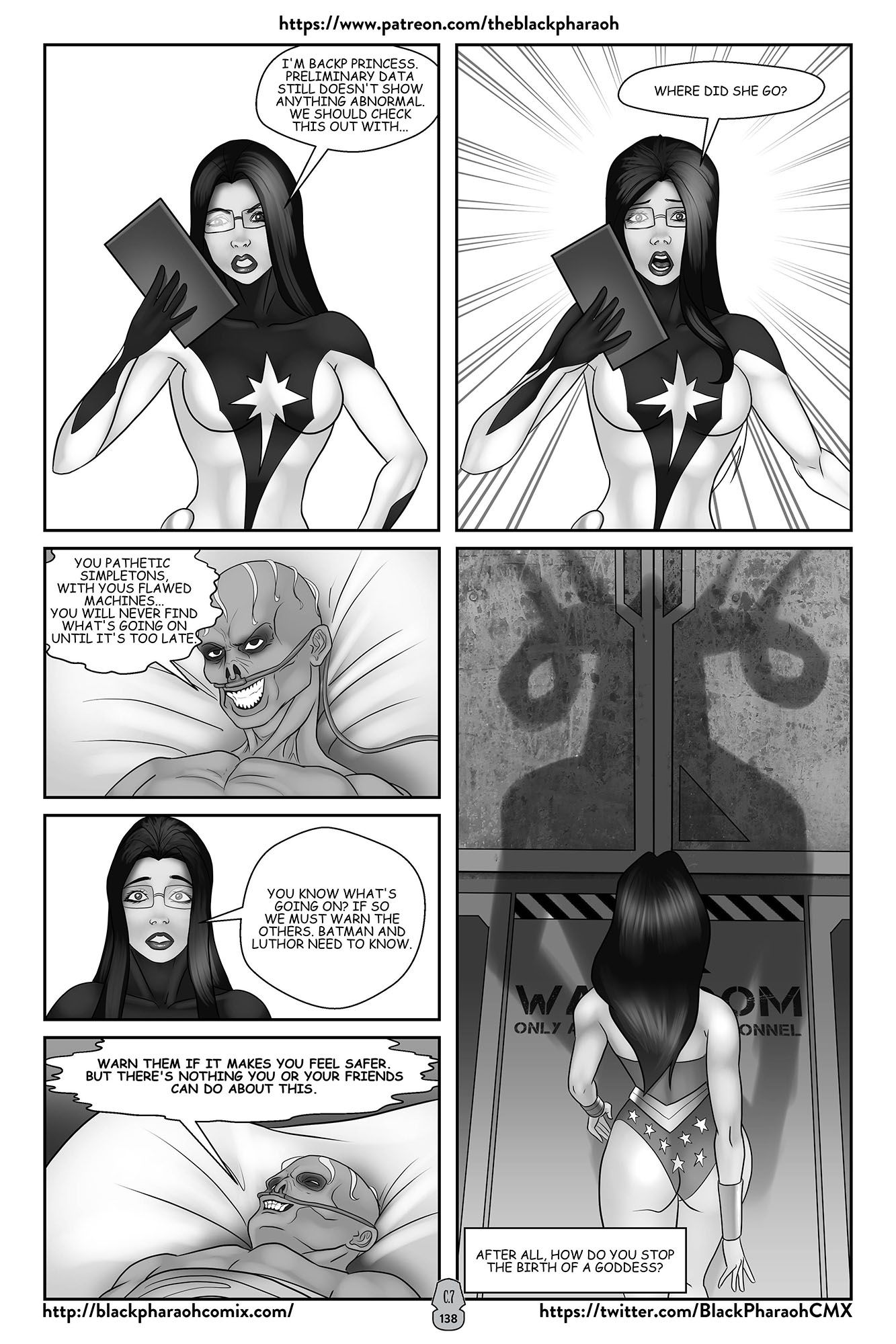 JL Forsaken Souls (Justice League) [The Black Pharaoh] - Chapter 7 — Page 9
