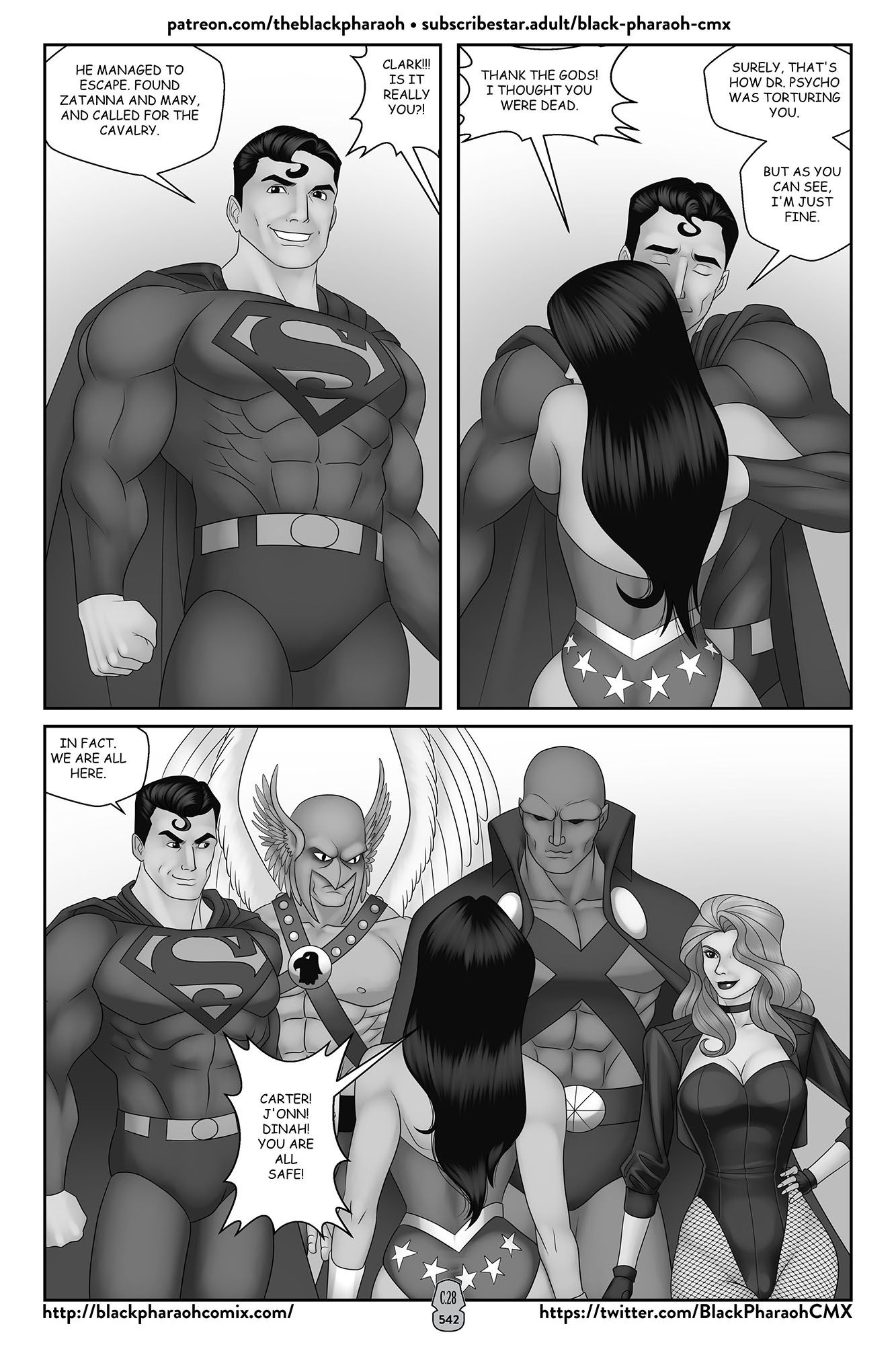 JL Forsaken Souls (Justice League) [The Black Pharaoh] - Chapter 28 — Page 4