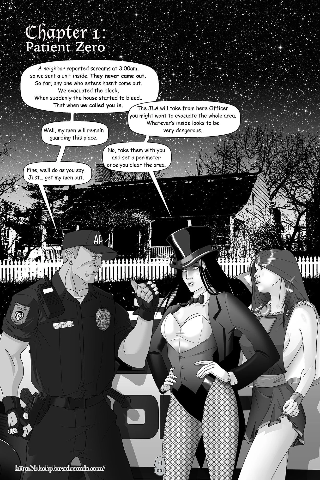 JL Forsaken Souls (Justice League) [The Black Pharaoh] - Chapter 1 — Page 4