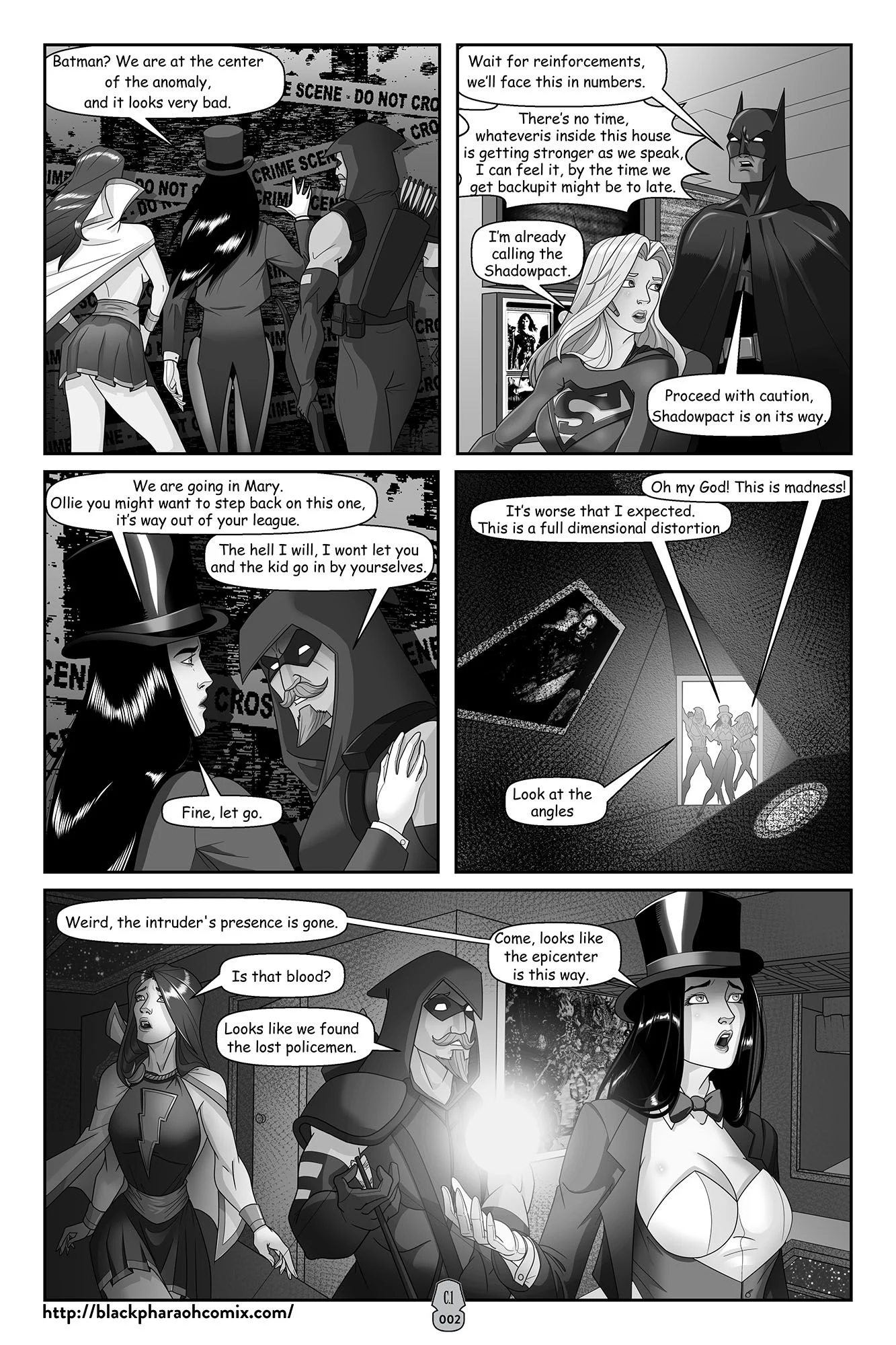 JL Forsaken Souls (Justice League) [The Black Pharaoh] - Chapter 1 — Page 5