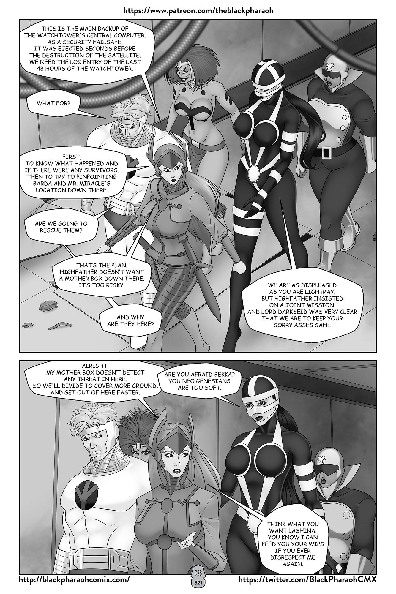 JL Forsaken Souls (Justice League) [The Black Pharaoh] - Chapter 26 — Page 5