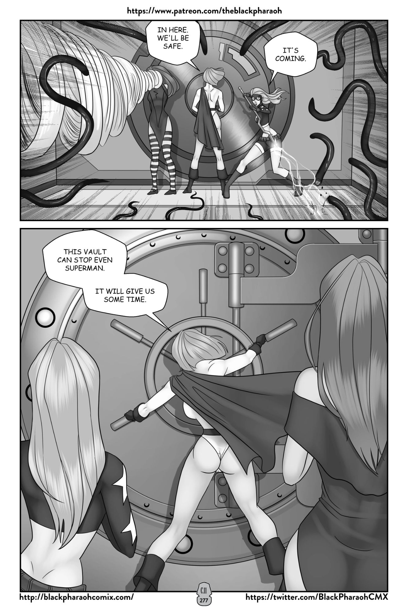 JL Forsaken Souls (Justice League) [The Black Pharaoh] - Chapter 11 — Page 11