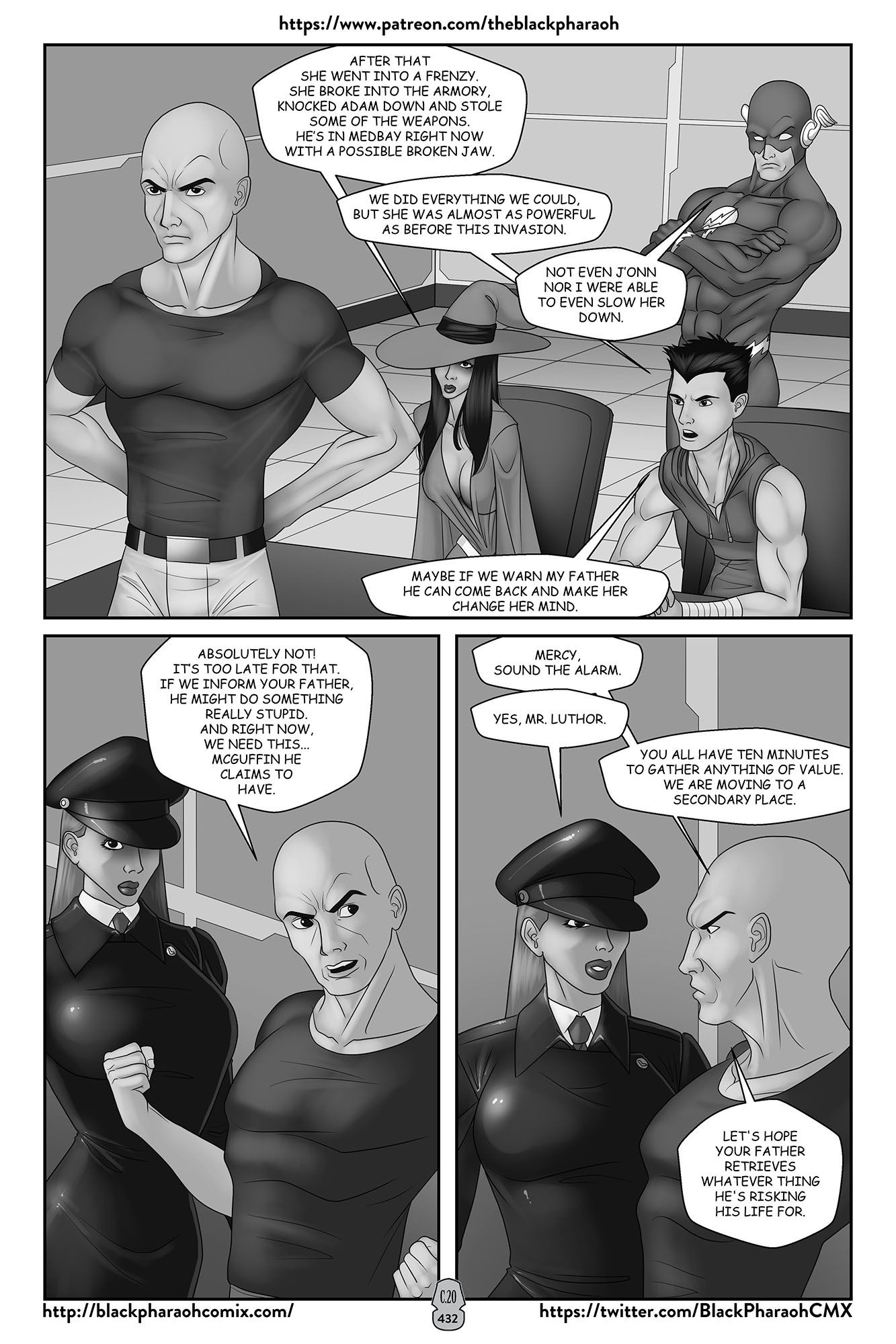 JL Forsaken Souls (Justice League) [The Black Pharaoh] - Chapter 20 — Page 10