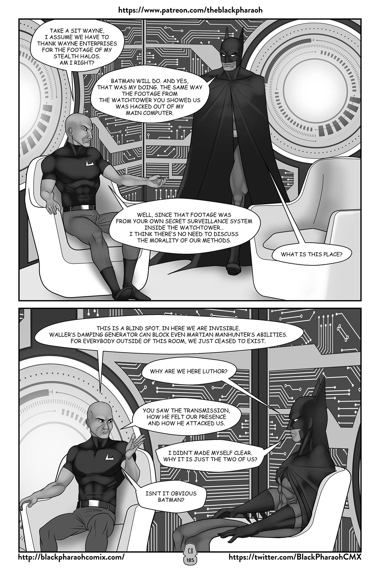 JL Forsaken Souls (Justice League) [The Black Pharaoh] - Chapter 8 — Page 14