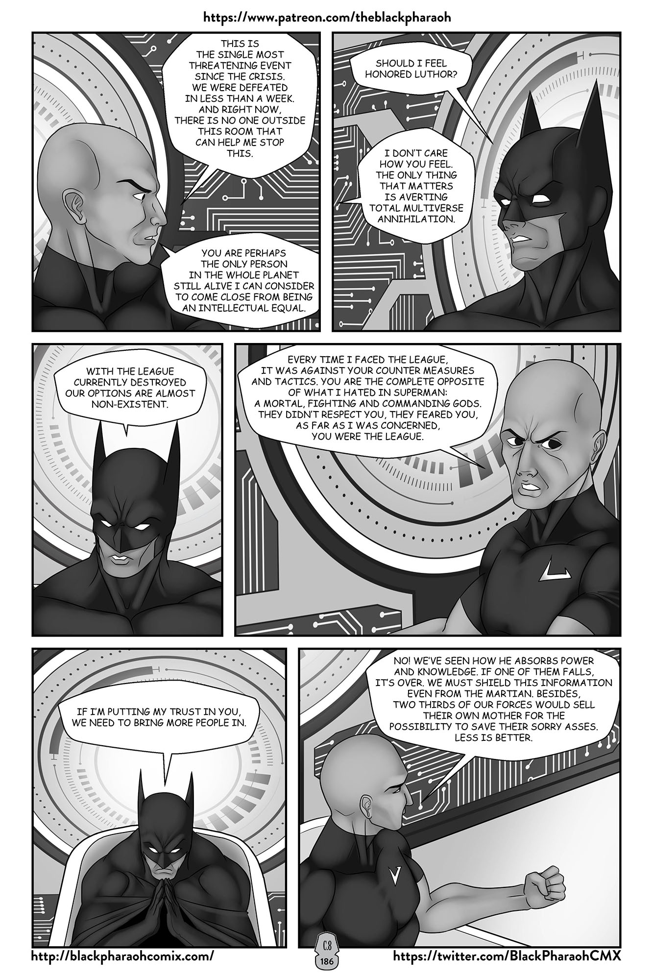 JL Forsaken Souls (Justice League) [The Black Pharaoh] - Chapter 8 — Page 15