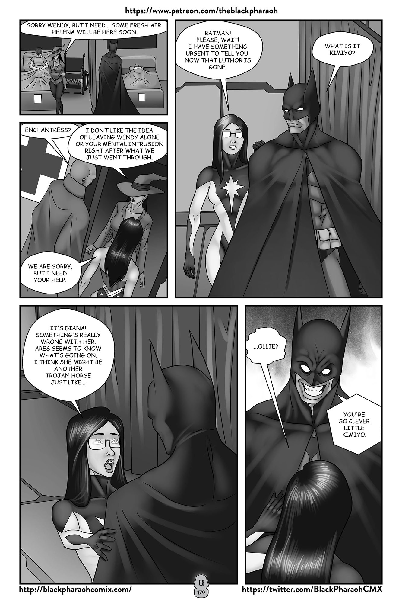 JL Forsaken Souls (Justice League) [The Black Pharaoh] - Chapter 8 — Page 8