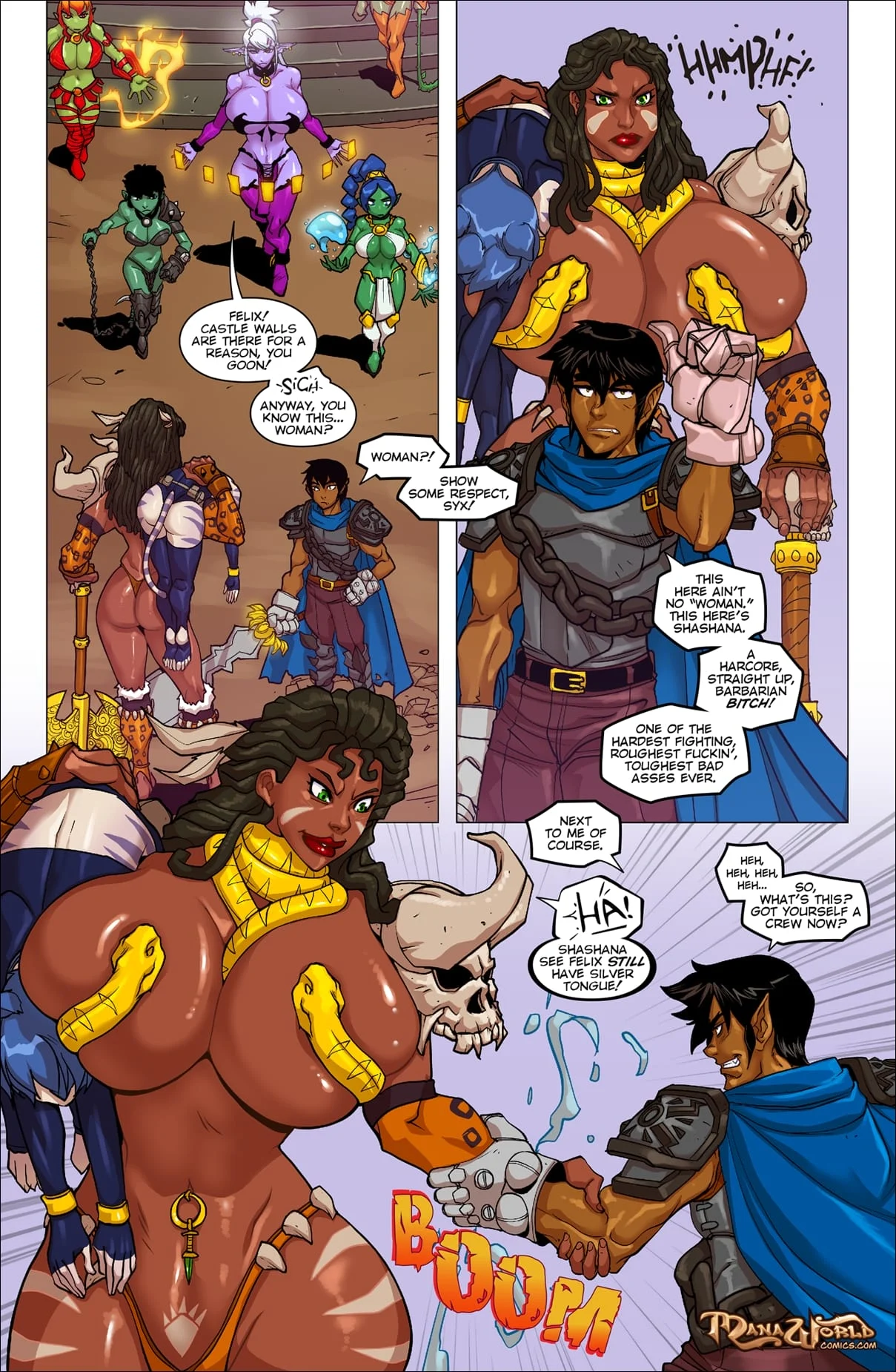Main Comic Series [Mana World] - Chapter 21 — Page 4