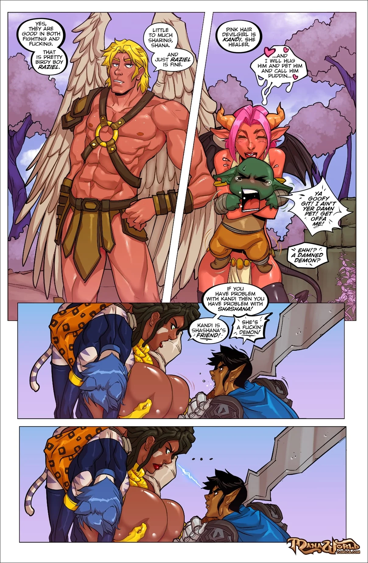 Main Comic Series [Mana World] - Chapter 21 — Page 5