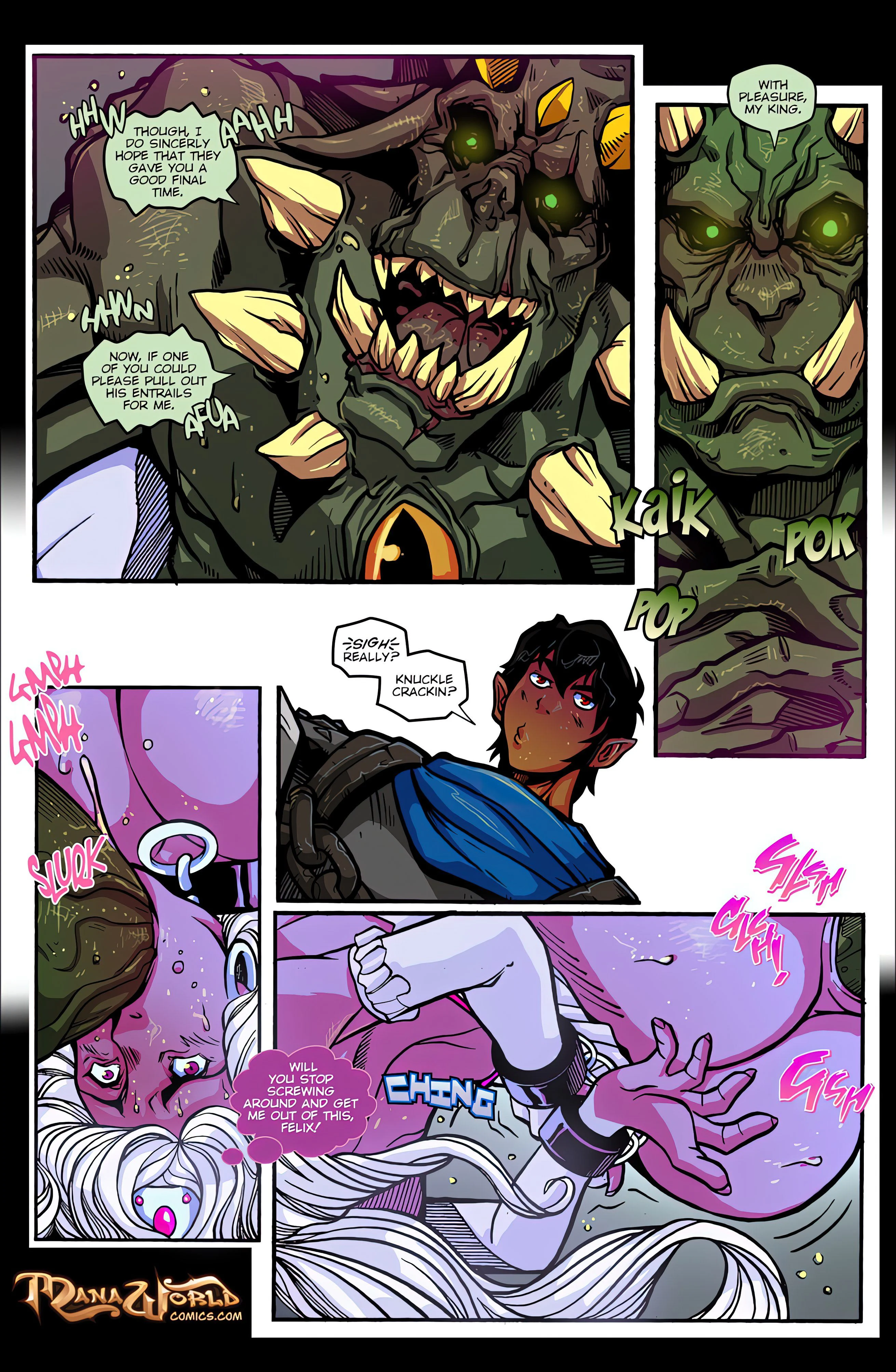 Main Comic Series [Mana World] - Chapter 19 — Page 4