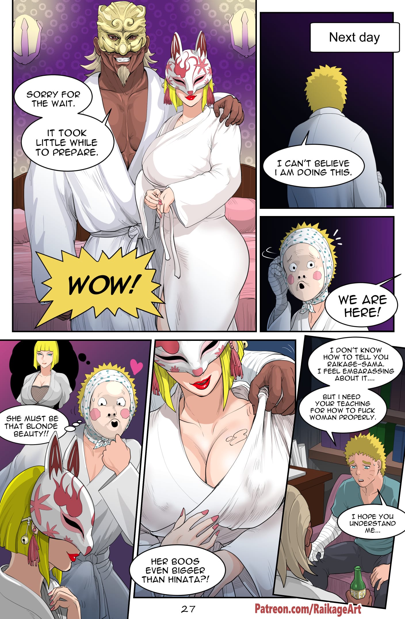 Affair Hidden In The Leaves (Naruto) [RaikageArt | Sichan] - Chapter 2 — Page 28