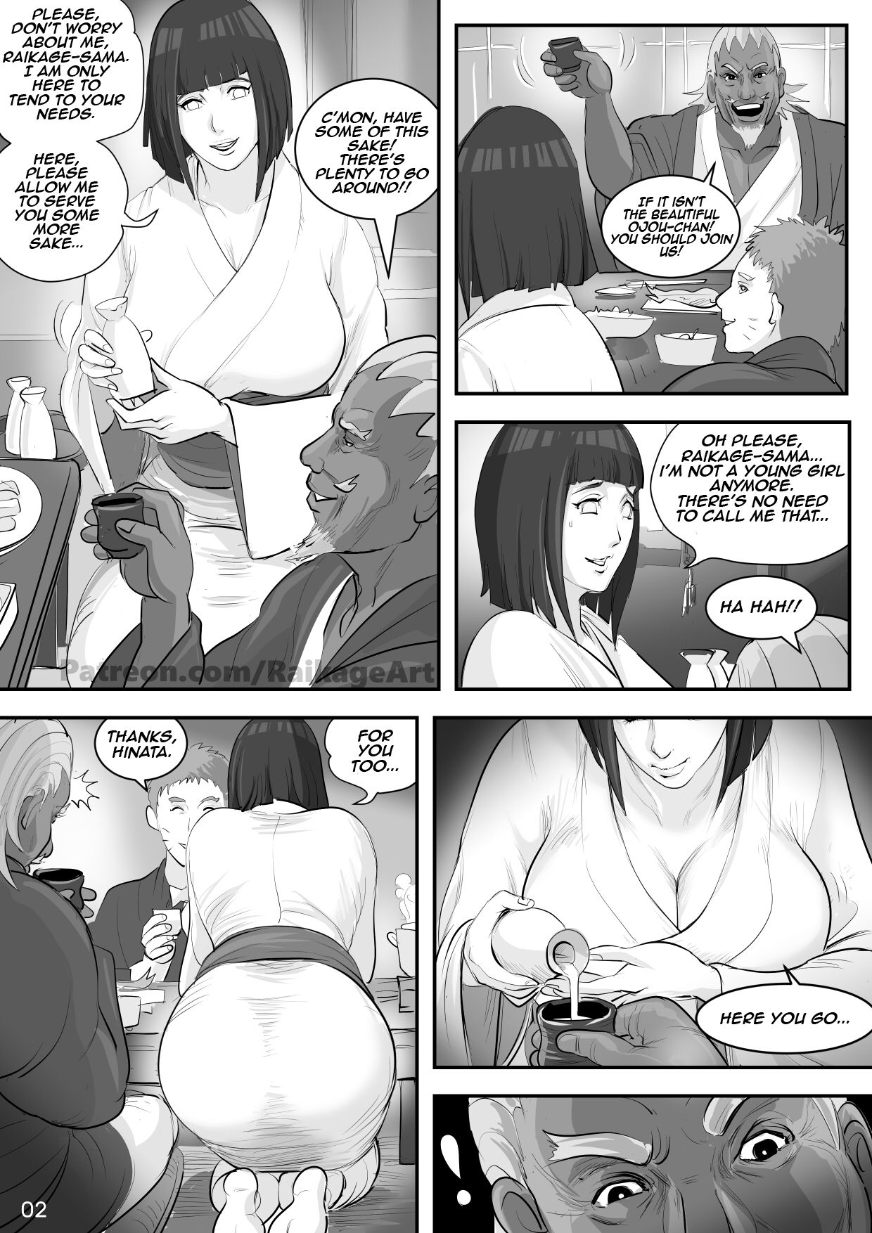 Affair Hidden In The Leaves (Naruto) [RaikageArt | Sichan] - Chapter 1 — Page 4