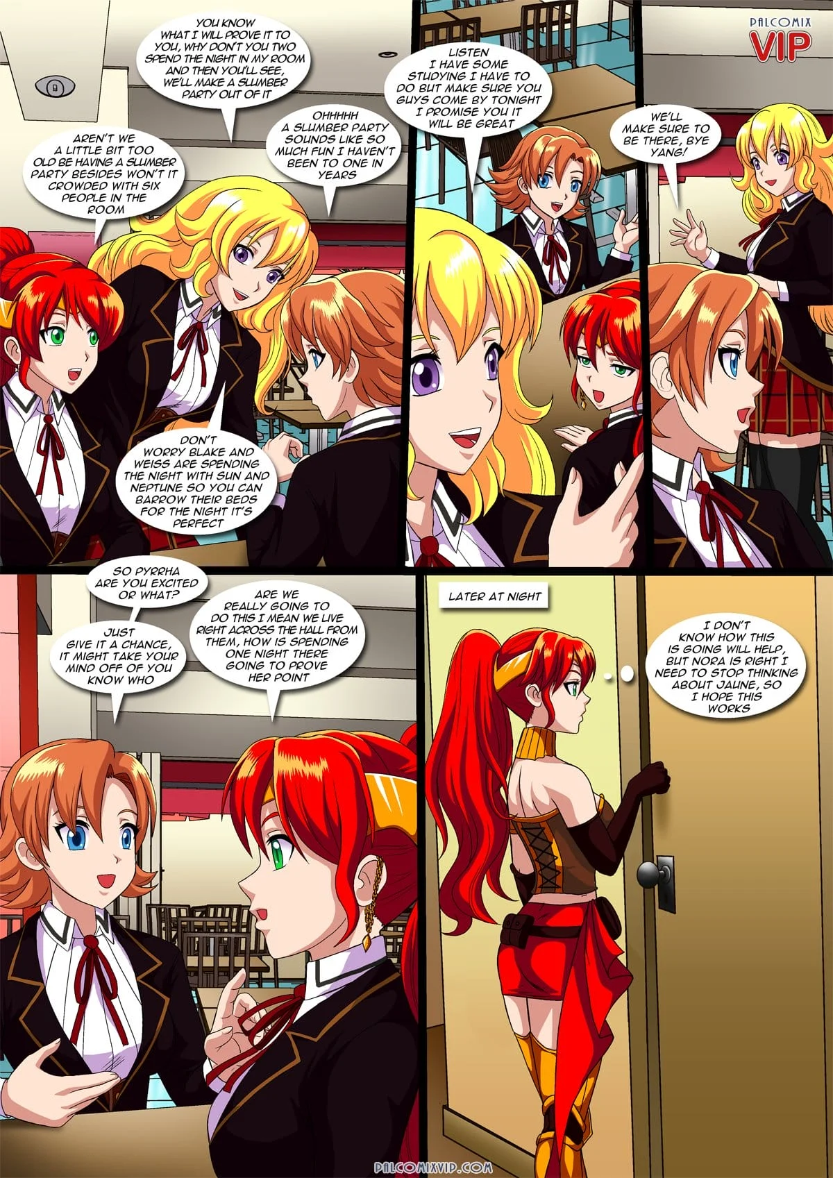 Girls Only Slumber Party (RWBY) [Palcomix] - Chapter 1 — Page 4