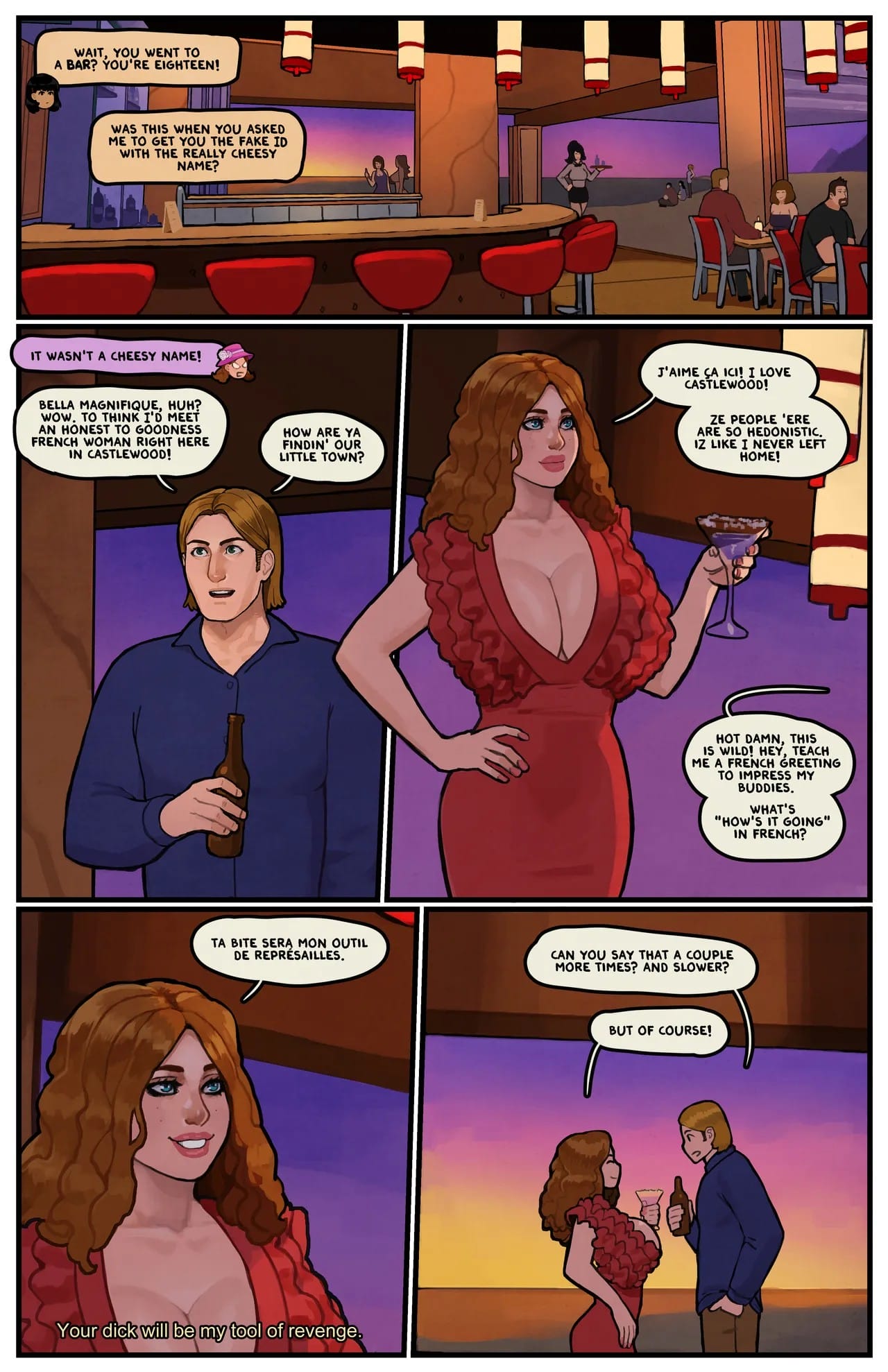 This Romantic World presents: Quest of the Mother Fucker [Reinbach] - Chapter 1 — Page 9