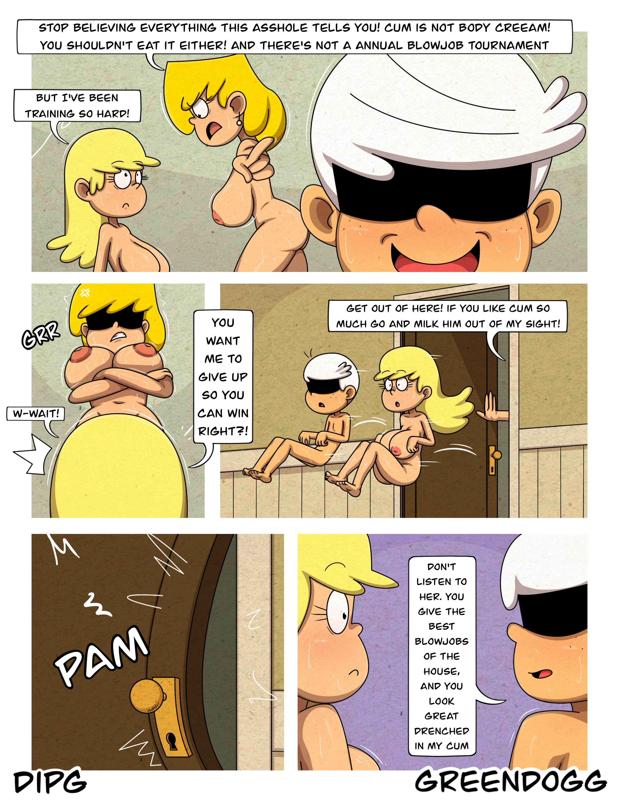 Sexual Instincts (The Loud House) [GreenDogg] - Chapter 2 — Page 11