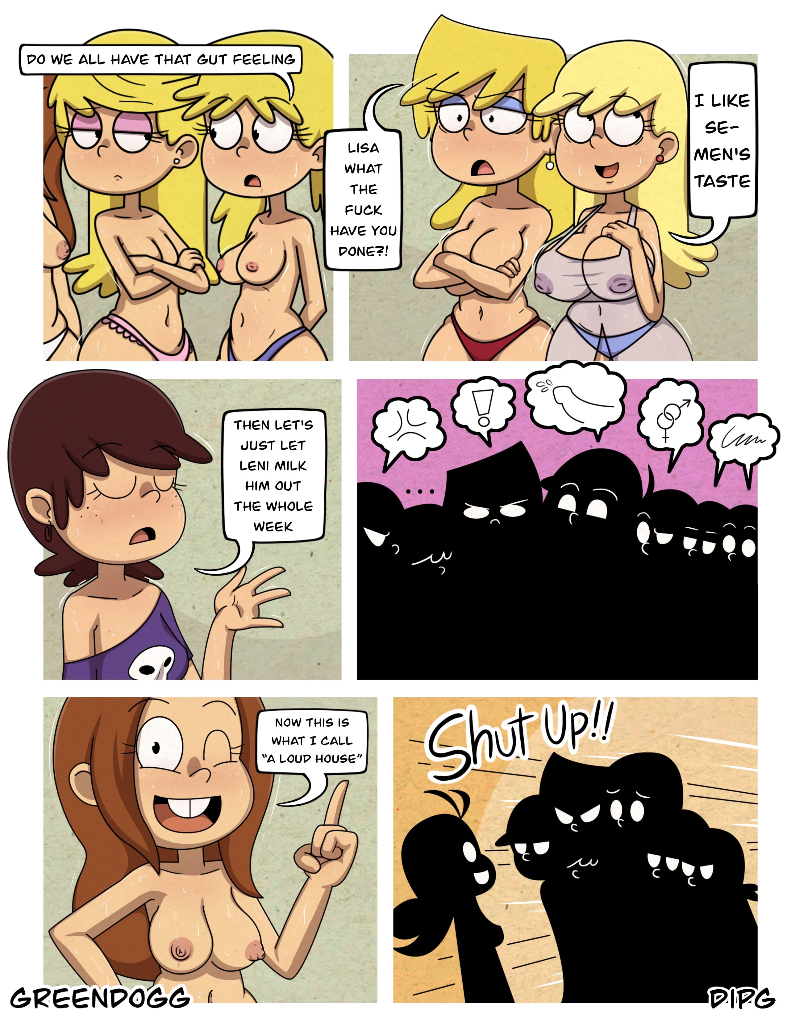 Sexual Instincts (The Loud House) [GreenDogg] - Chapter 1 — Page 15