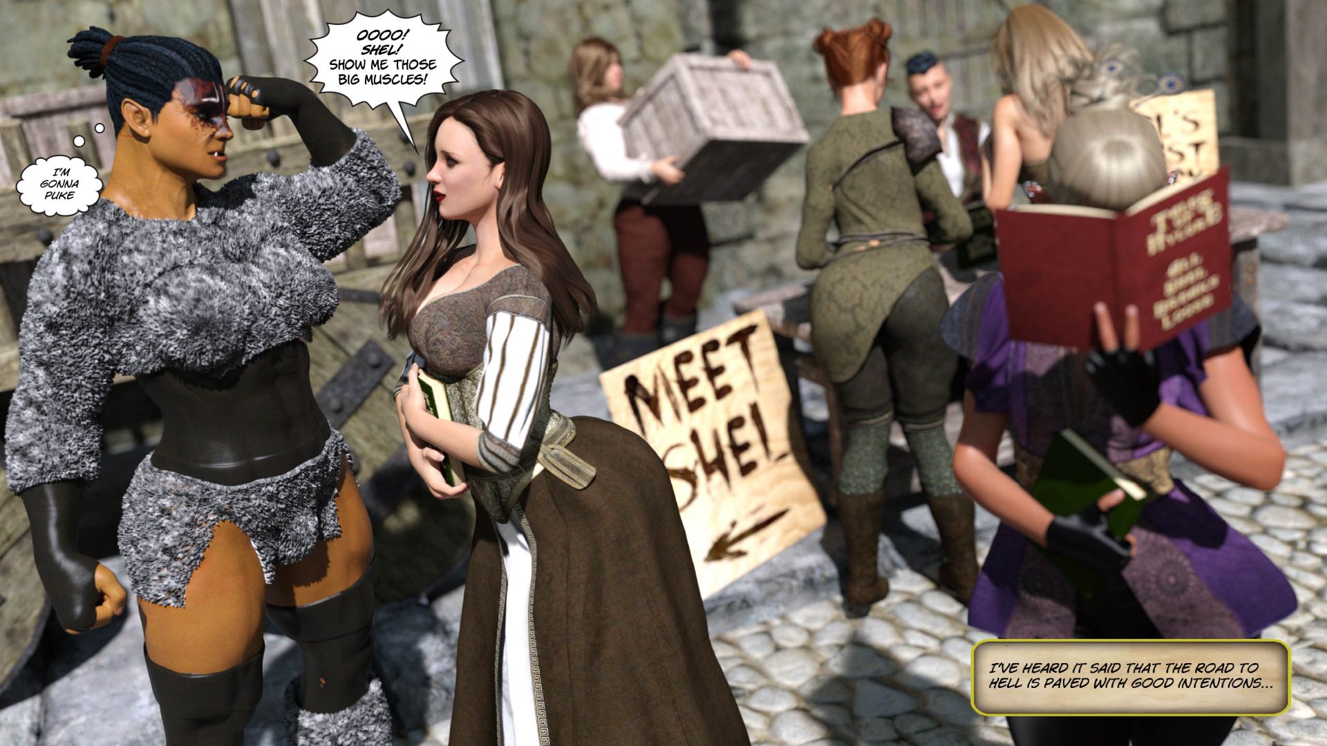Tales Of Hylore [SquarePeg3D] - Chapter 2 — Page 85