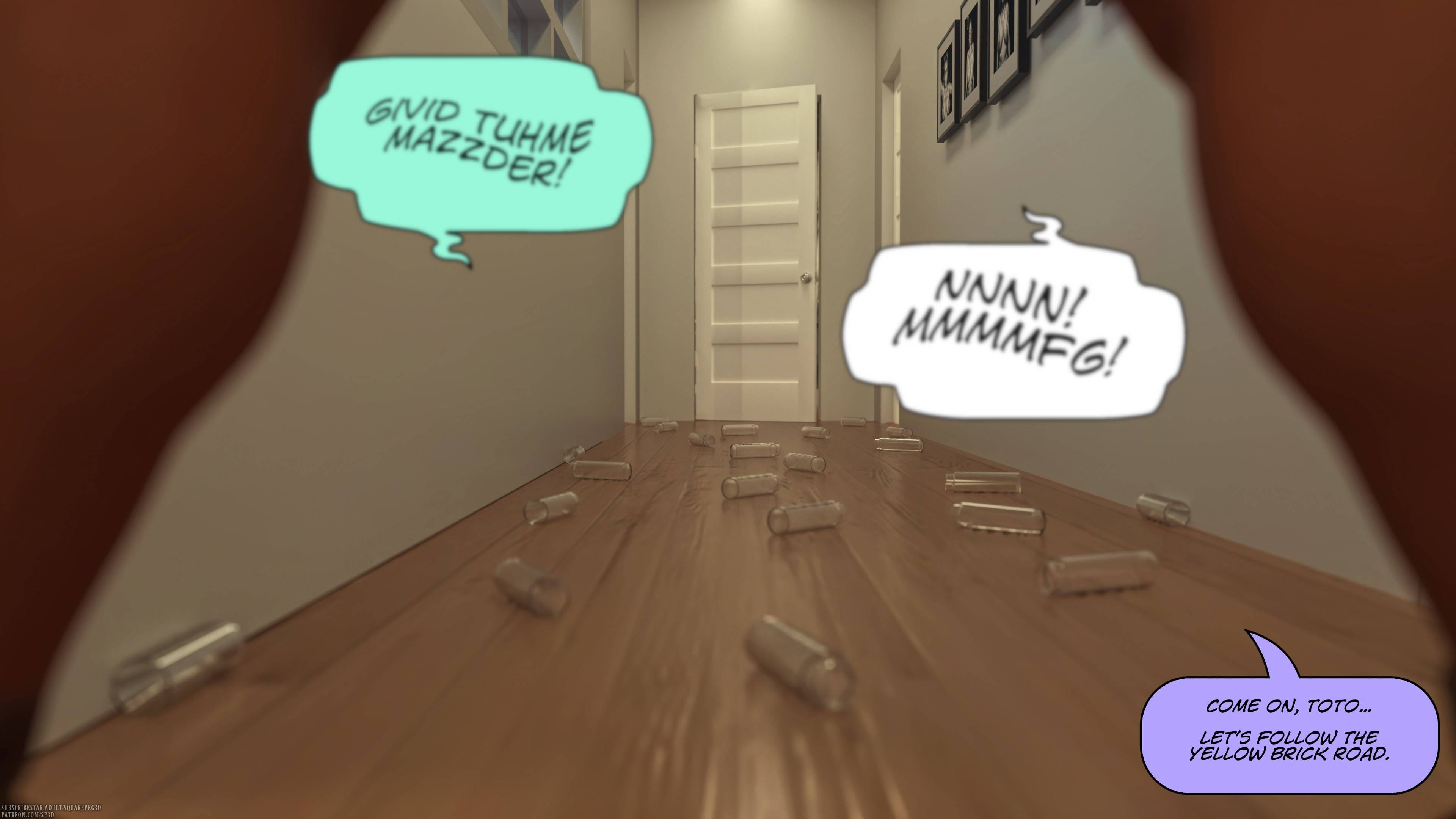 Bates And The Bitch [SquarePeg3D] - Chapter 1 — Page 131