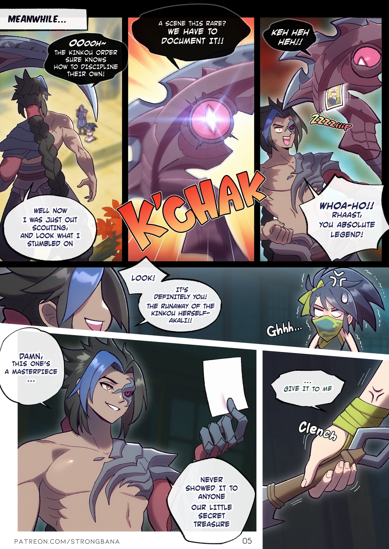 Kink,Oh : The Rogue Ninja (League of Legends) [Strong Bana] - Chapter 1 — Page 11