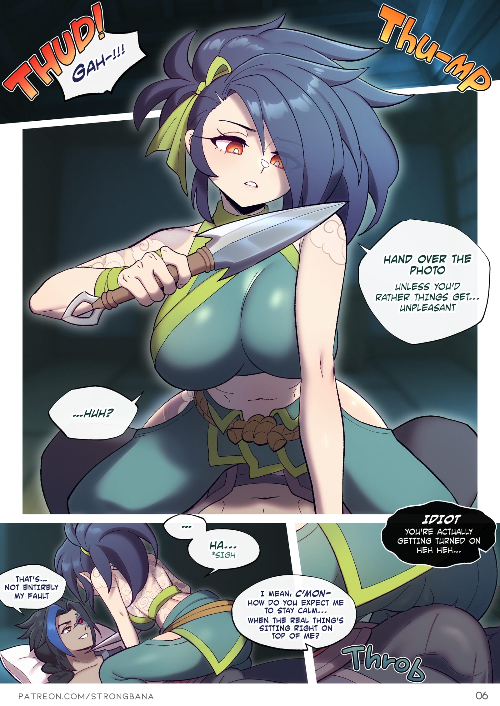 Kink,Oh : The Rogue Ninja (League of Legends) [Strong Bana] - Chapter 1 — Page 12