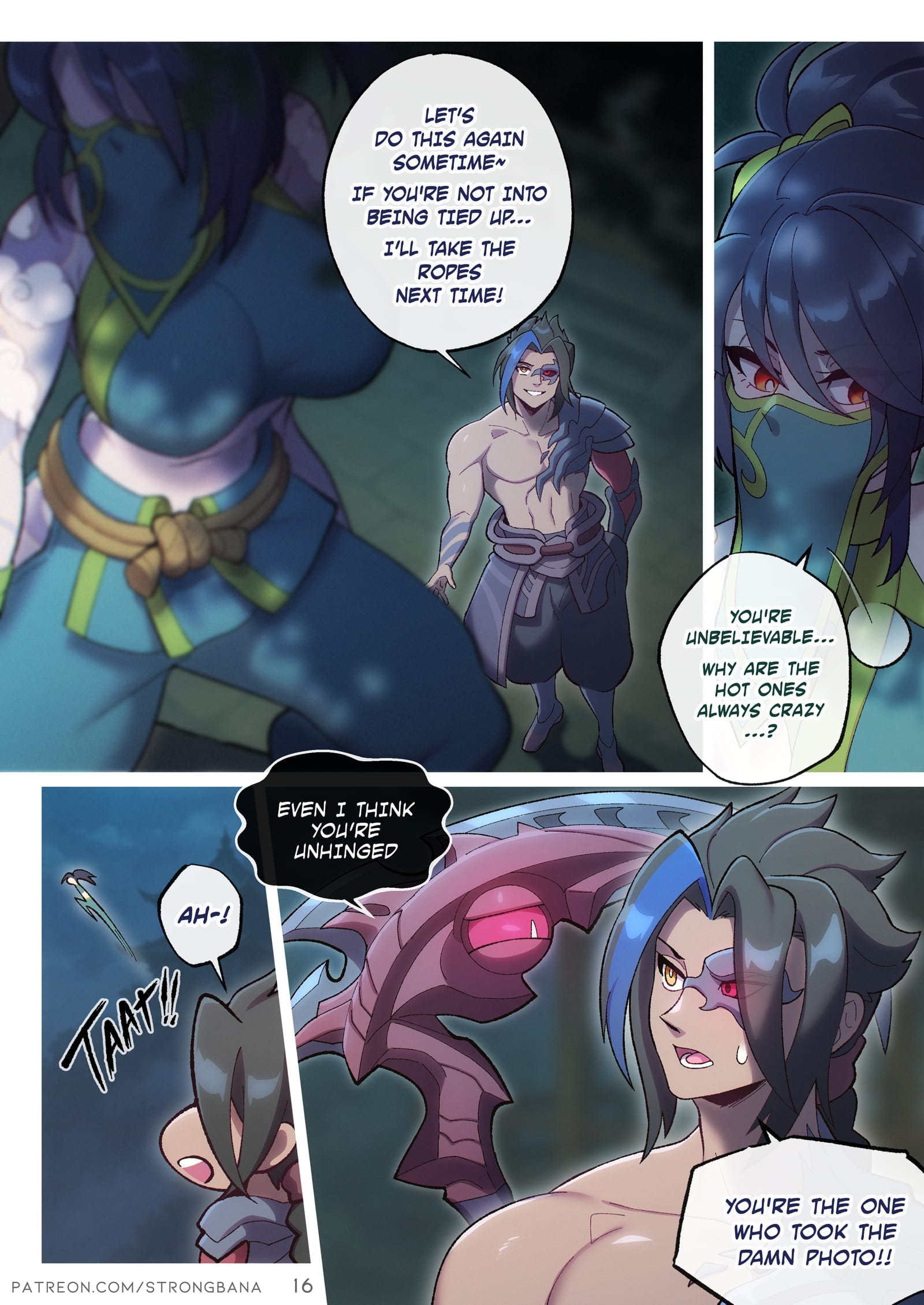 Kink,Oh : The Rogue Ninja (League of Legends) [Strong Bana] - Chapter 1 — Page 22