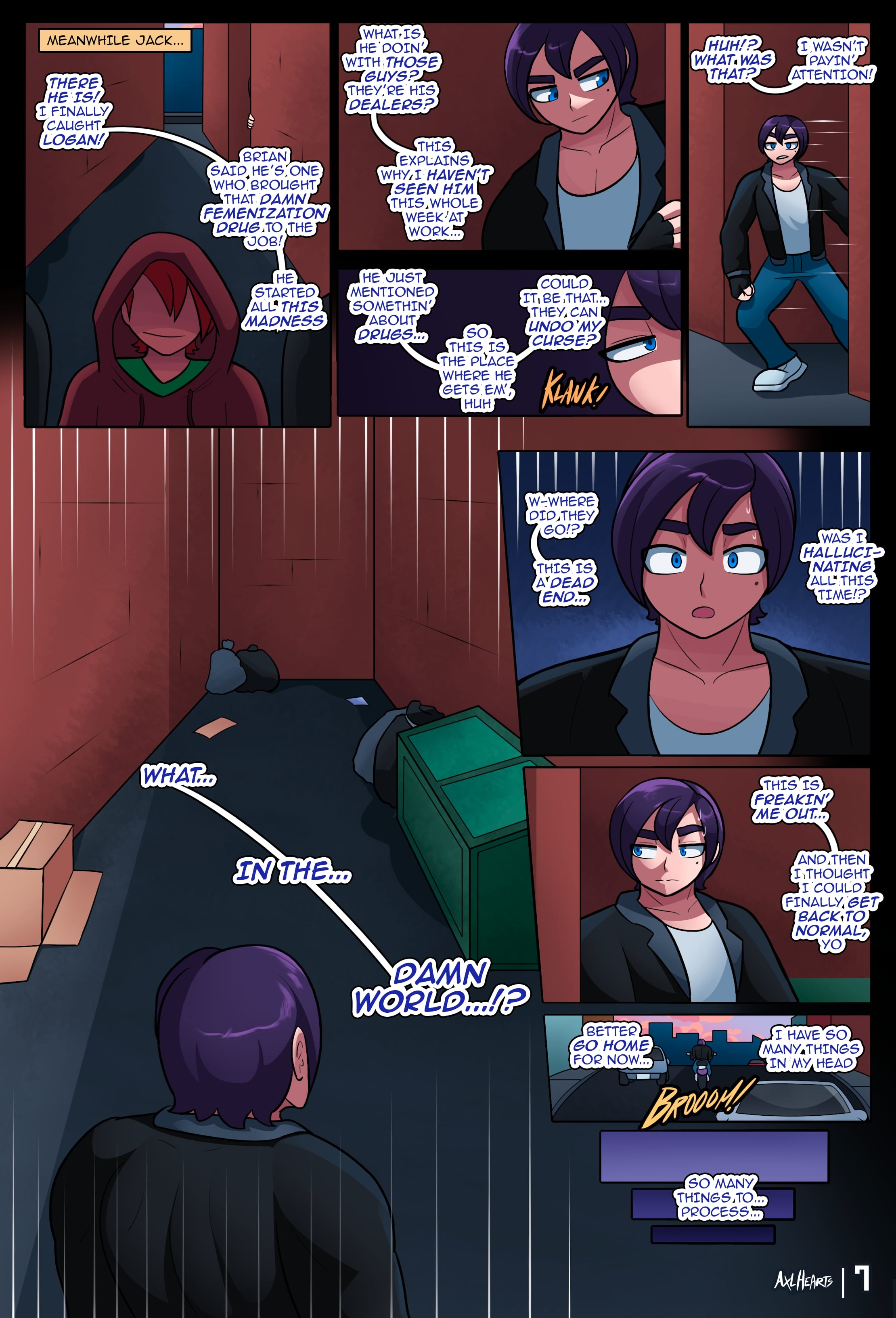 Drunken Gal [AX3LBRAVO] - Chapter 8 — Page 9