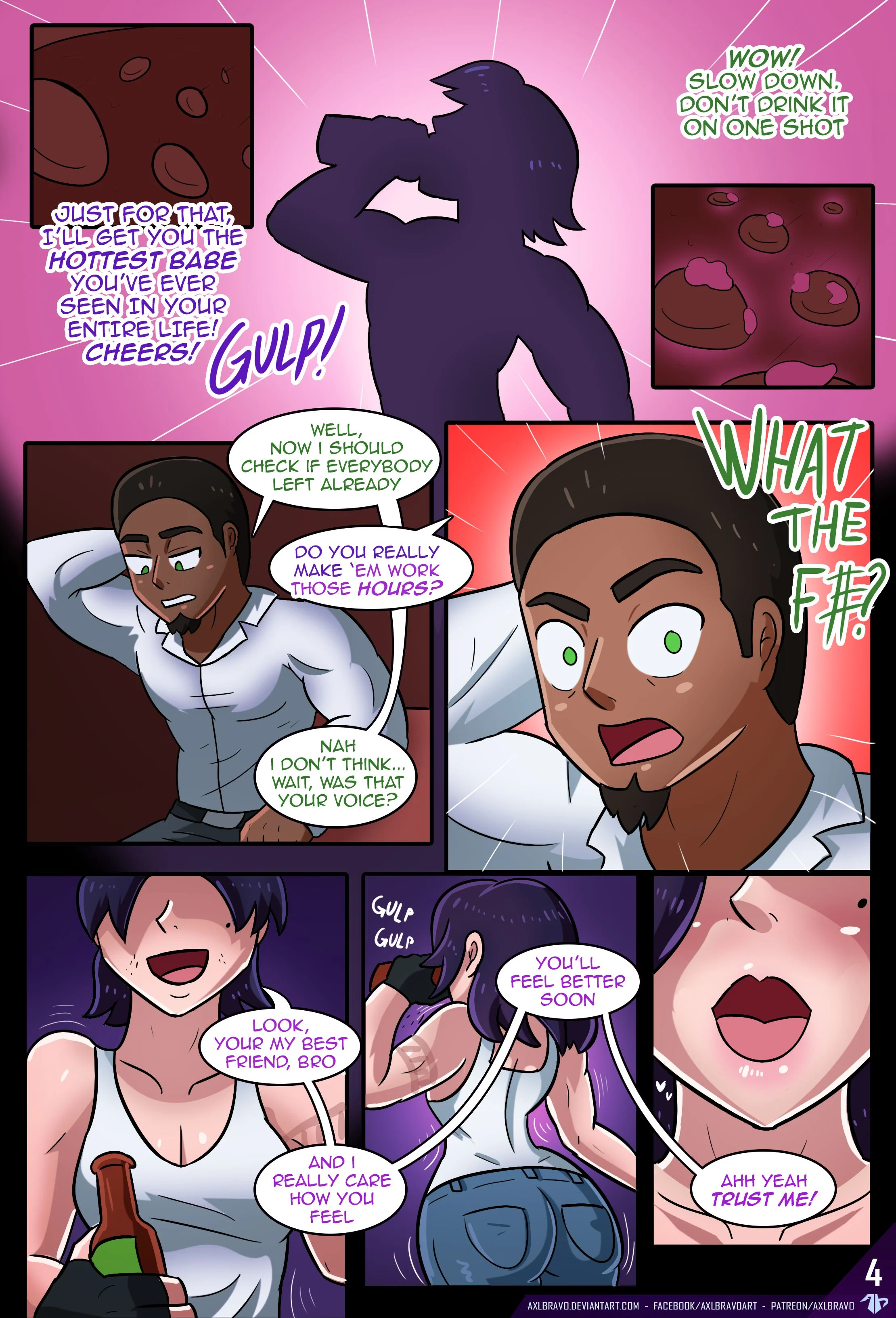 Drunken Gal [AX3LBRAVO] - Chapter 1 — Page 7