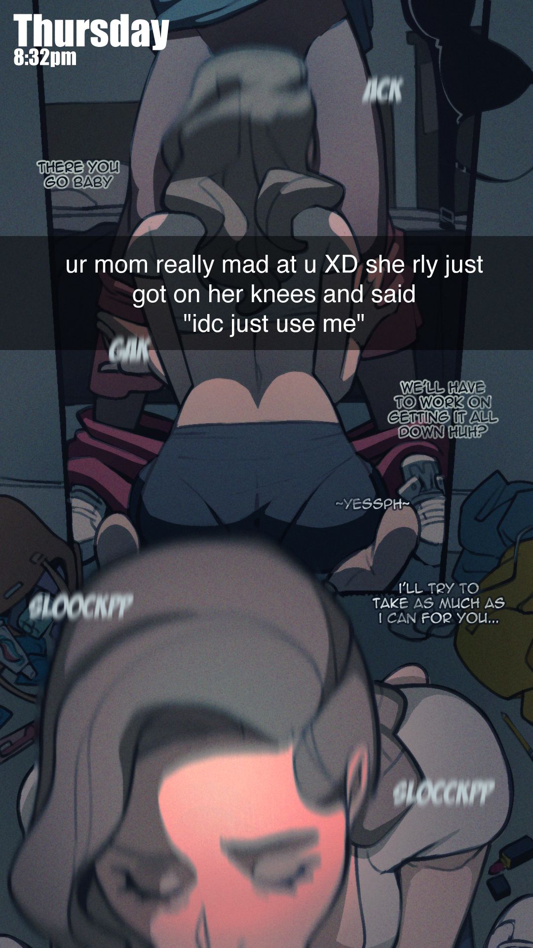 Mom deals with my bully [NotEnoughMilk] - Chapter 1 — Page 14