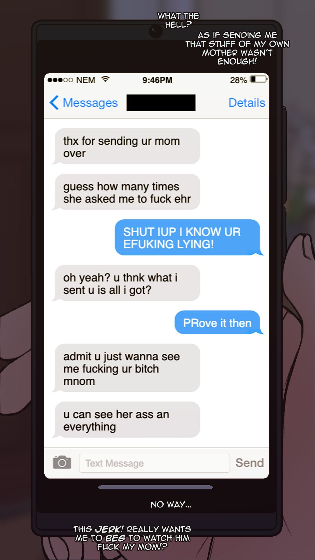 Mom deals with my bully [NotEnoughMilk] - Chapter 1 — Page 6