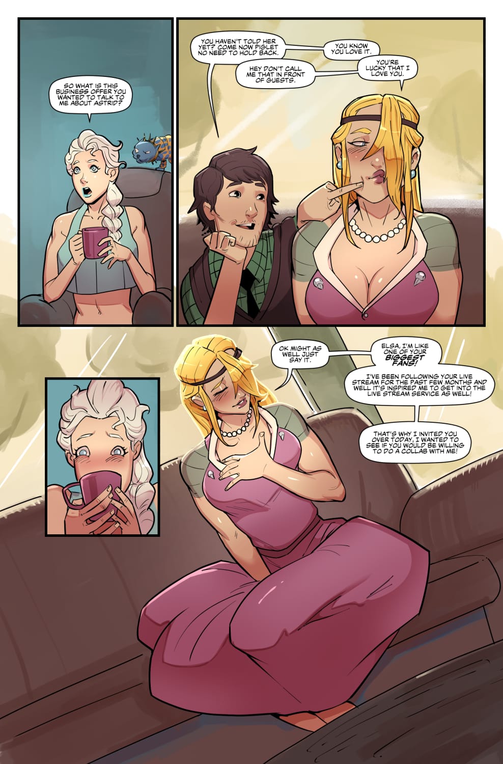 Elsa Bang (Frozen) [Disclaimer] - Chapter 1 — Page 34