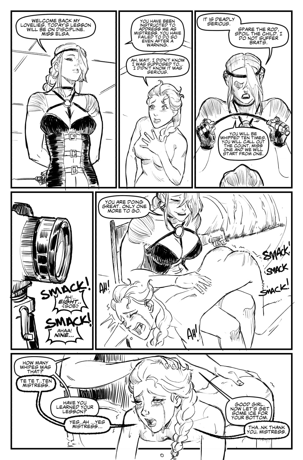 Elsa Bang (Frozen) [Disclaimer] - Chapter 1 — Page 42