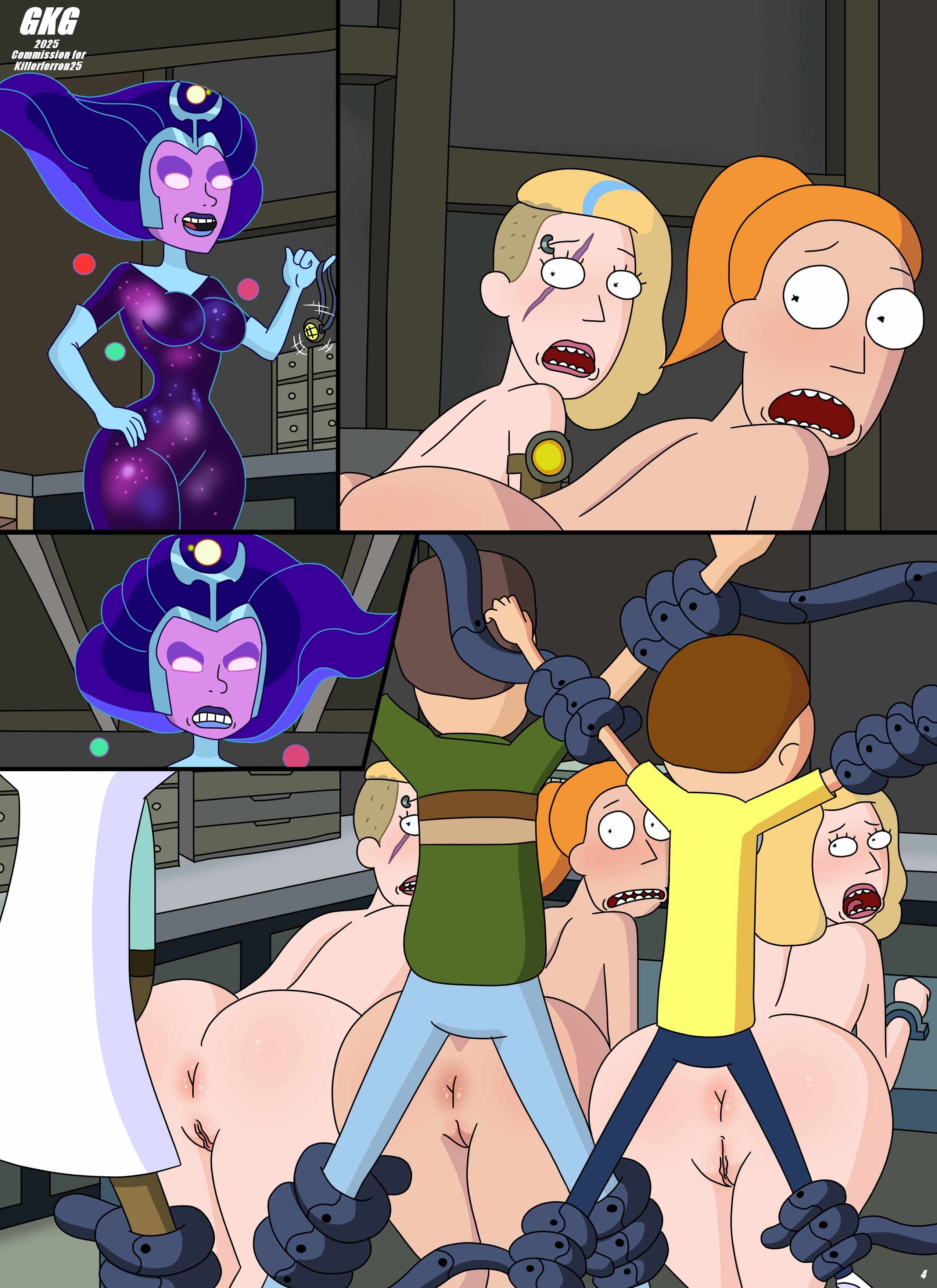 Close Encounters of the Butt Kind (Rick and Morty) [GKG] - Chapter 2.5 — Page 4