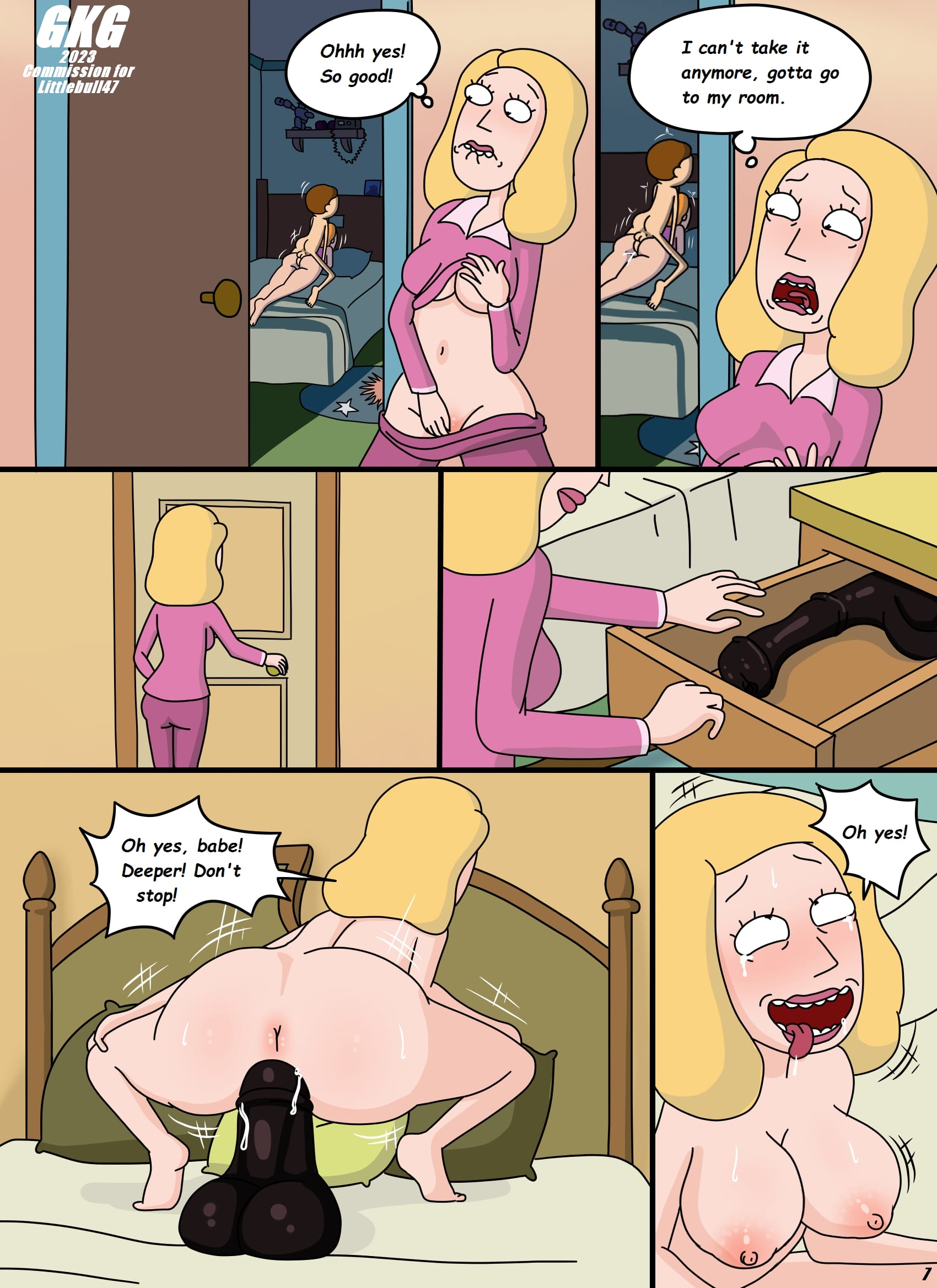 Close Encounters of the Butt Kind (Rick and Morty) [GKG] - Chapter 1 — Page 8