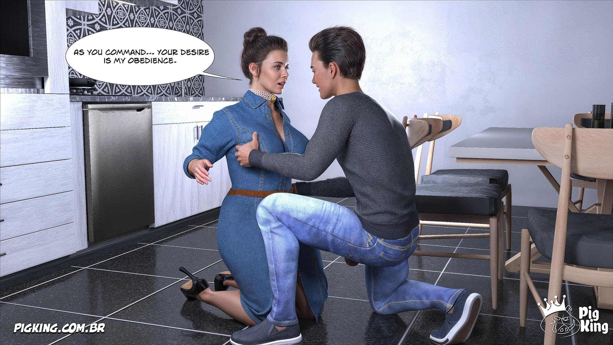 The Collar [CrazyDad3D] - Chapter 1 — Page 28