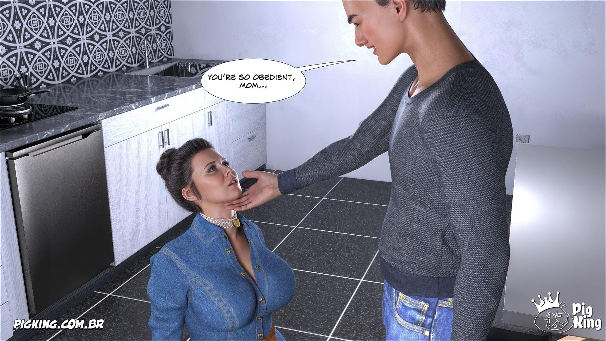 The Collar [CrazyDad3D] - Chapter 1 — Page 9