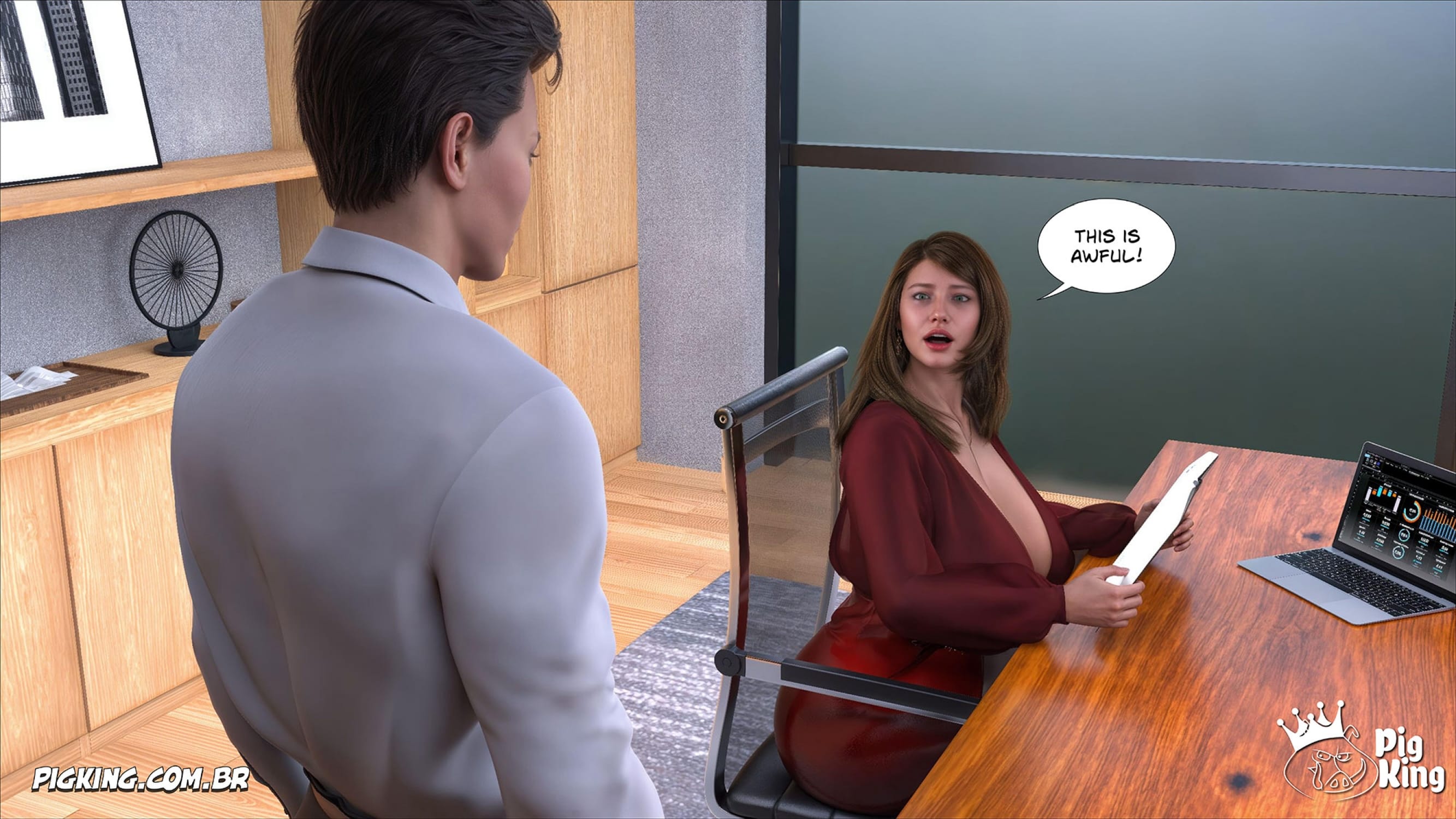 The Meeting [CrazyDad3D] - Chapter 1 — Page 9
