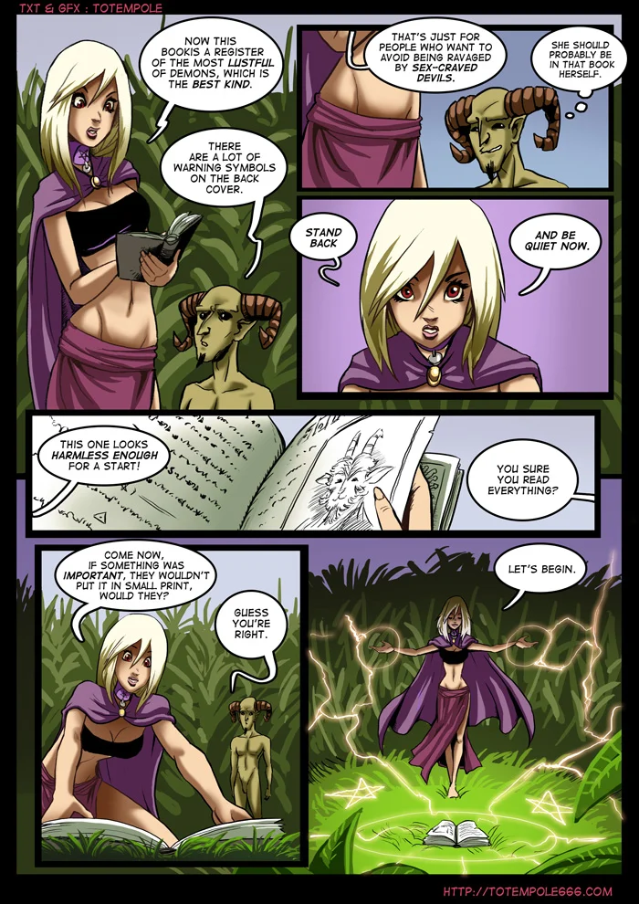 The Cummoner [Totempole] - Chapter 4 — Page 5