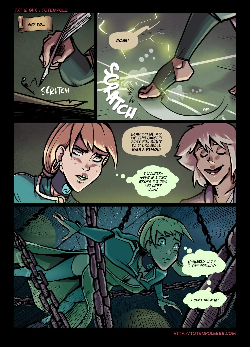 The Cummoner [Totempole] - Chapter 28 — Page 21