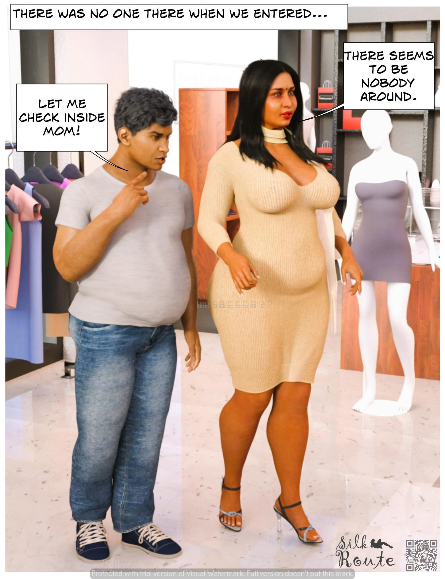Rani Aunty [Silk Route] - Chapter 3.1 — Page 10